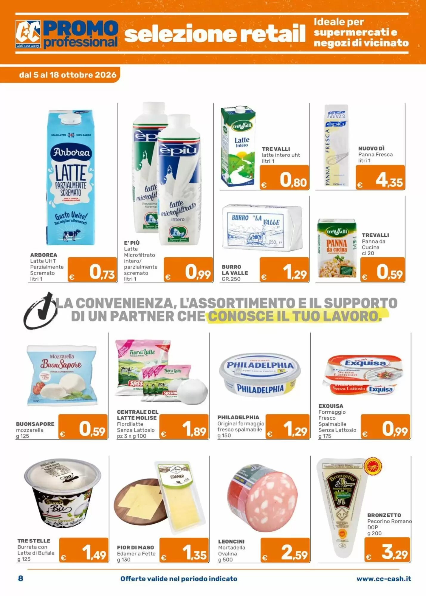 Volantino promozionale C+C Cash and Carry  valide dal 07/10/2026 - Pagina 8.