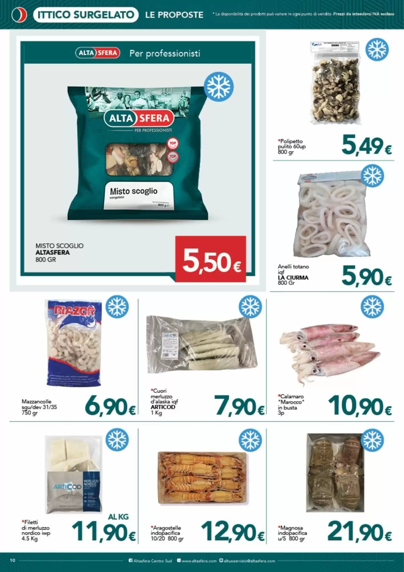 Volantino promozionale Altasfera  valide dal 07/10/2026 - Pagina 10.