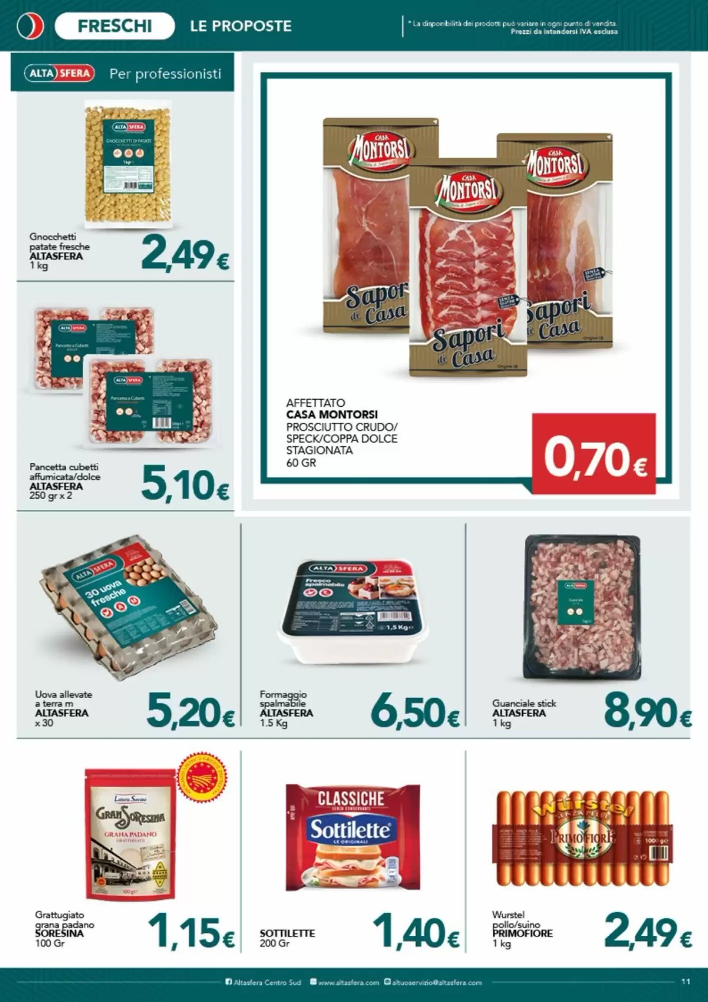 Volantino promozionale Altasfera  valide dal 07/10/2026 - Pagina 11.