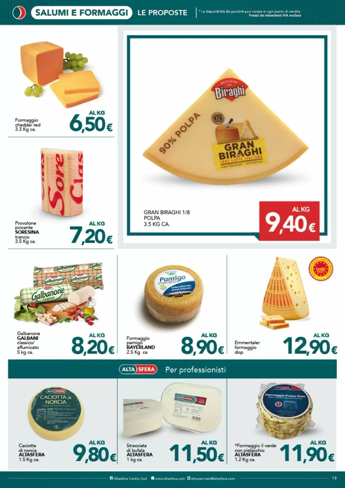 Volantino promozionale Altasfera  valide dal 07/10/2026 - Pagina 13.