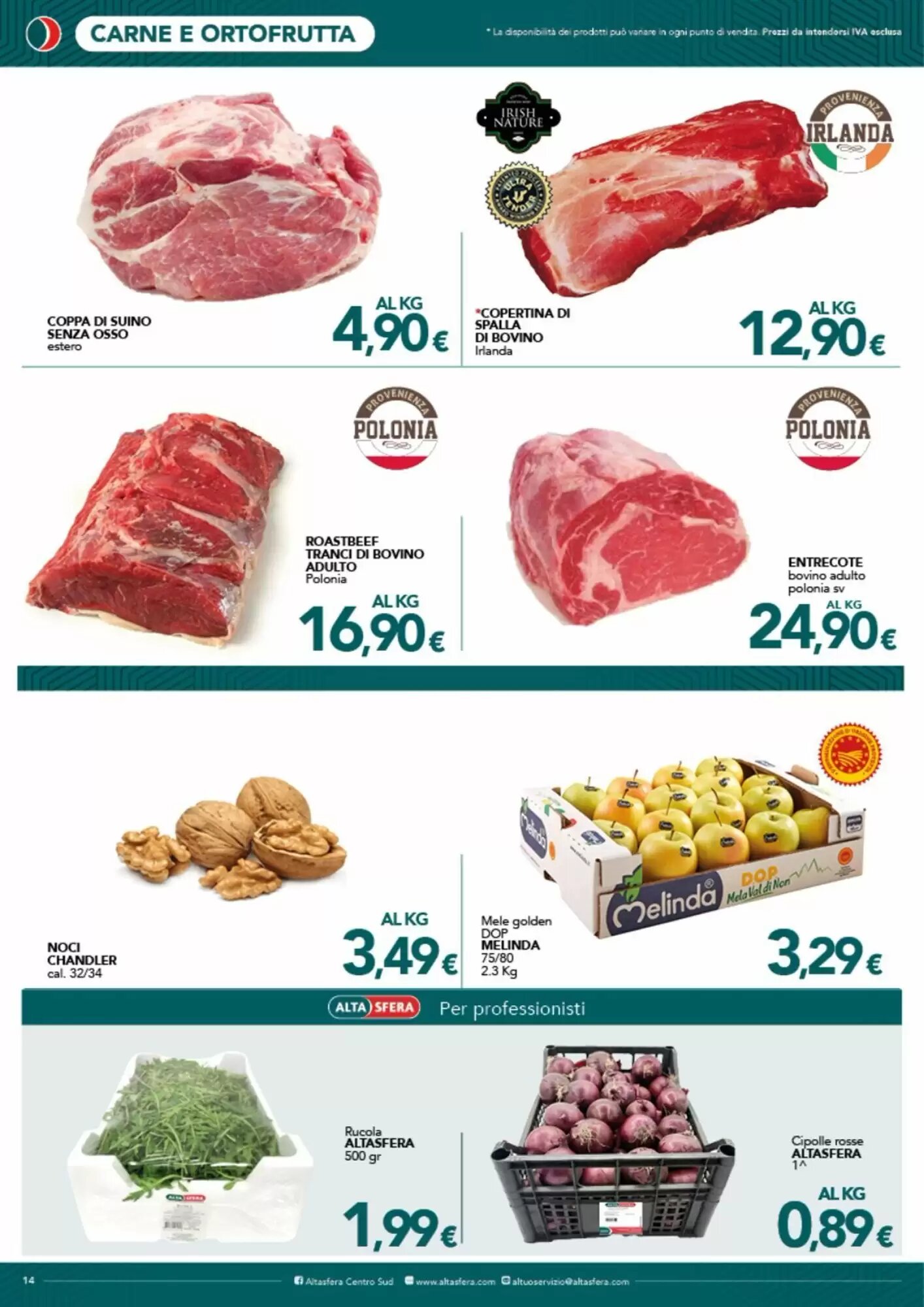 Volantino promozionale Altasfera  valide dal 07/10/2026 - Pagina 14.
