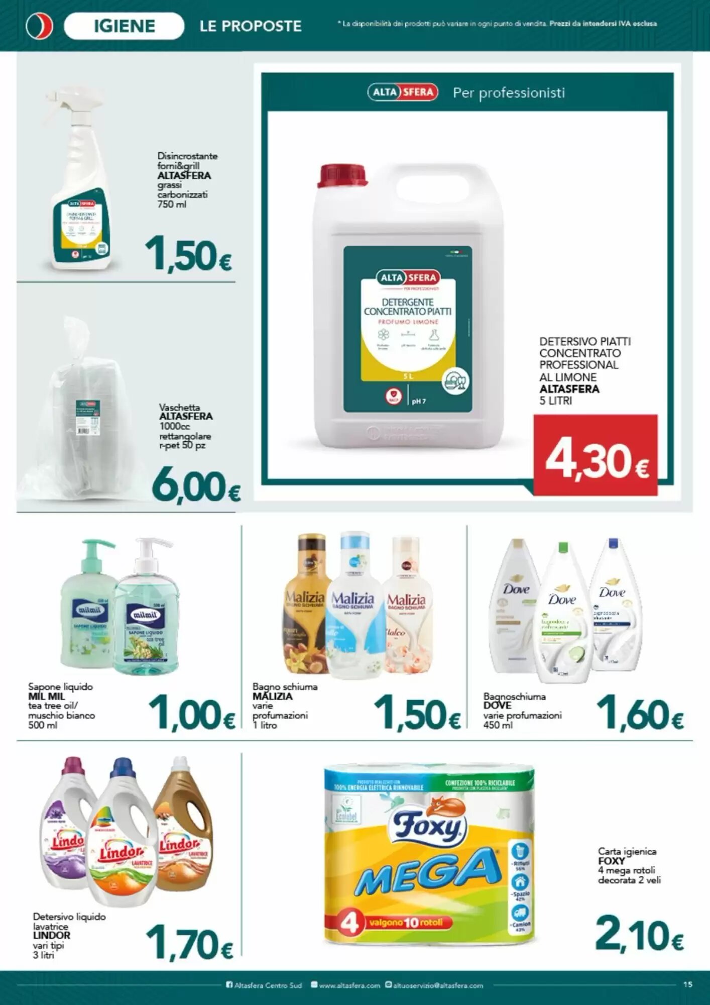 Volantino promozionale Altasfera  valide dal 07/10/2026 - Pagina 15.