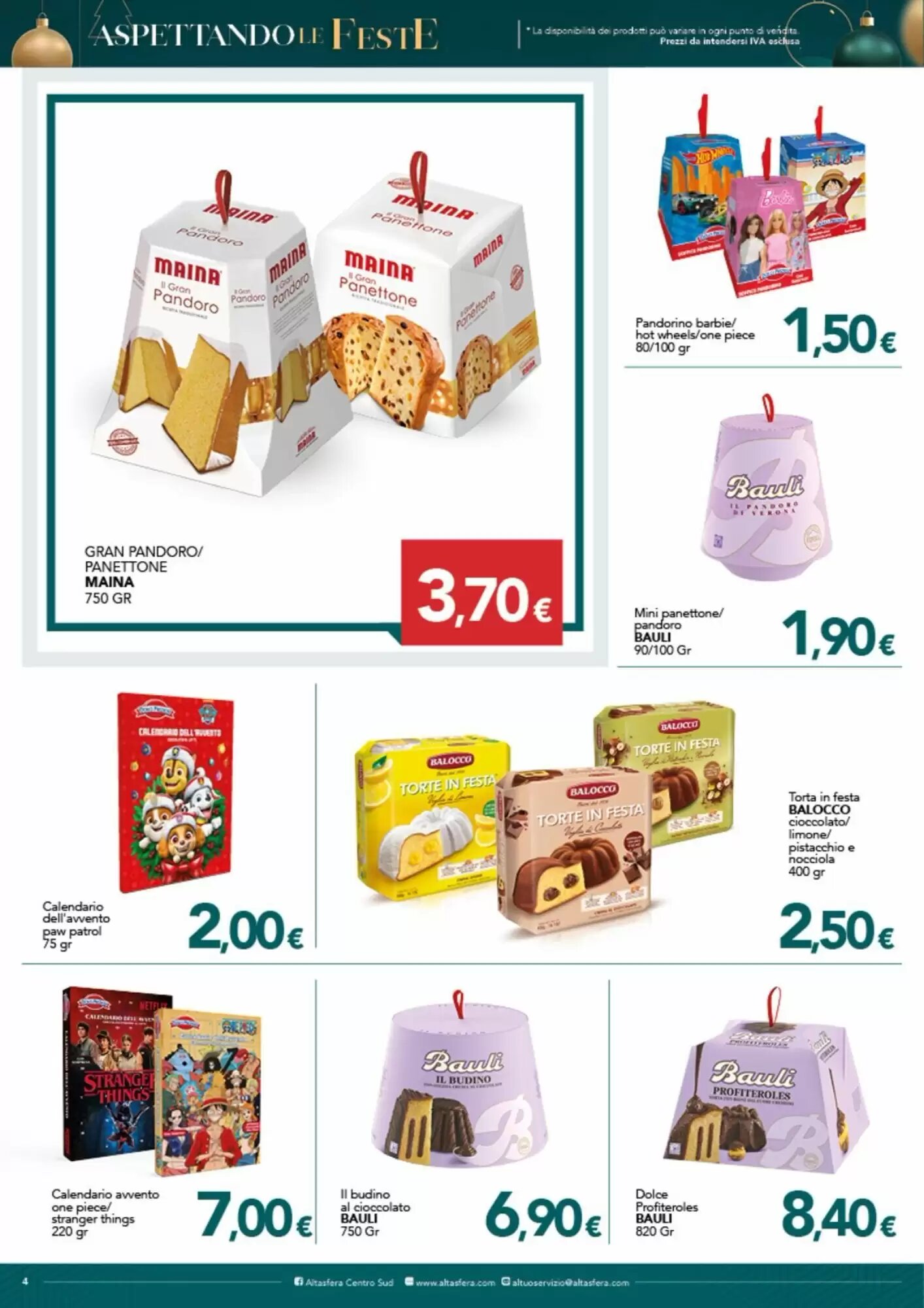 Volantino promozionale Altasfera  valide dal 07/10/2026 - Pagina 4.
