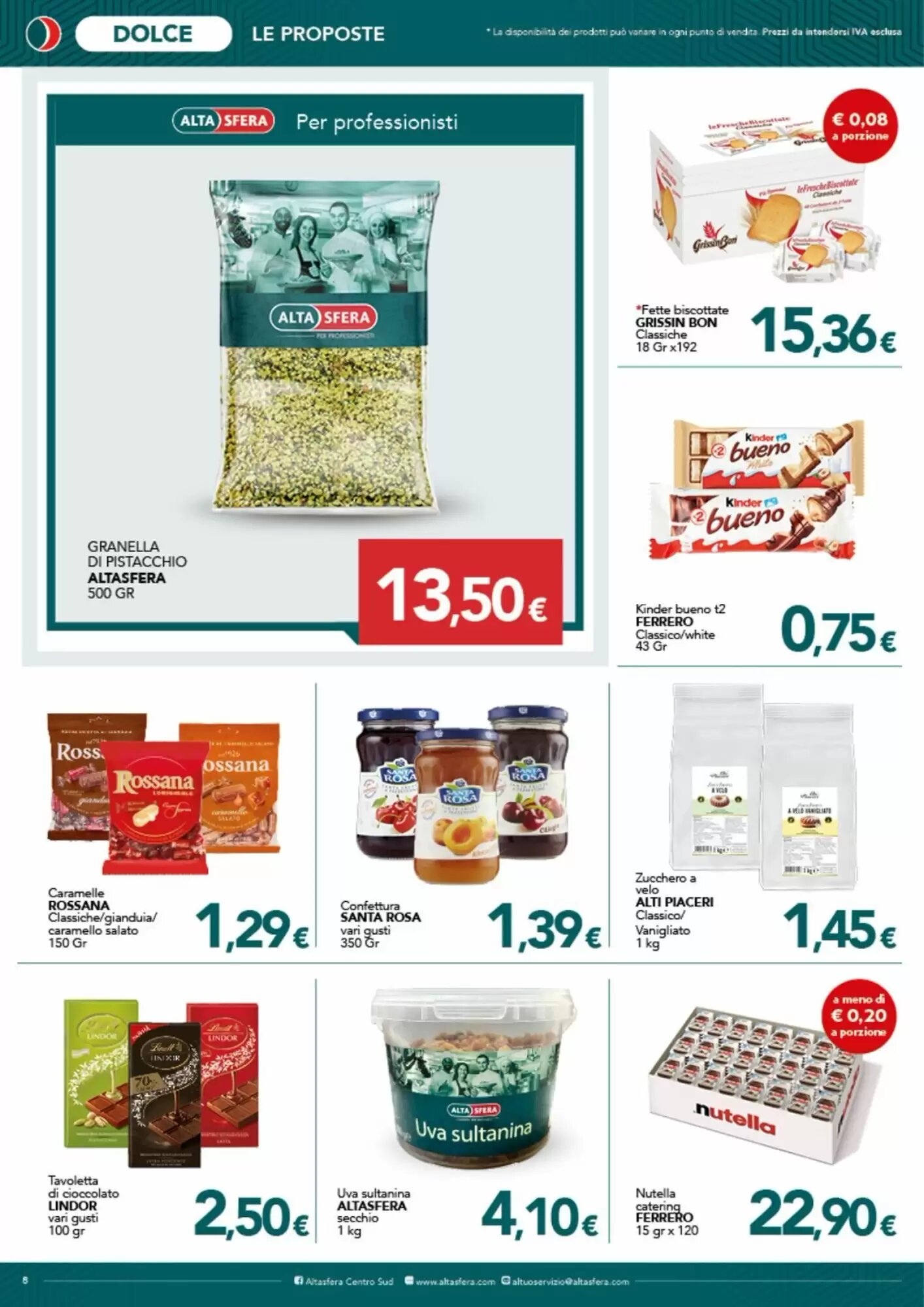 Volantino promozionale Altasfera  valide dal 07/10/2026 - Pagina 8.