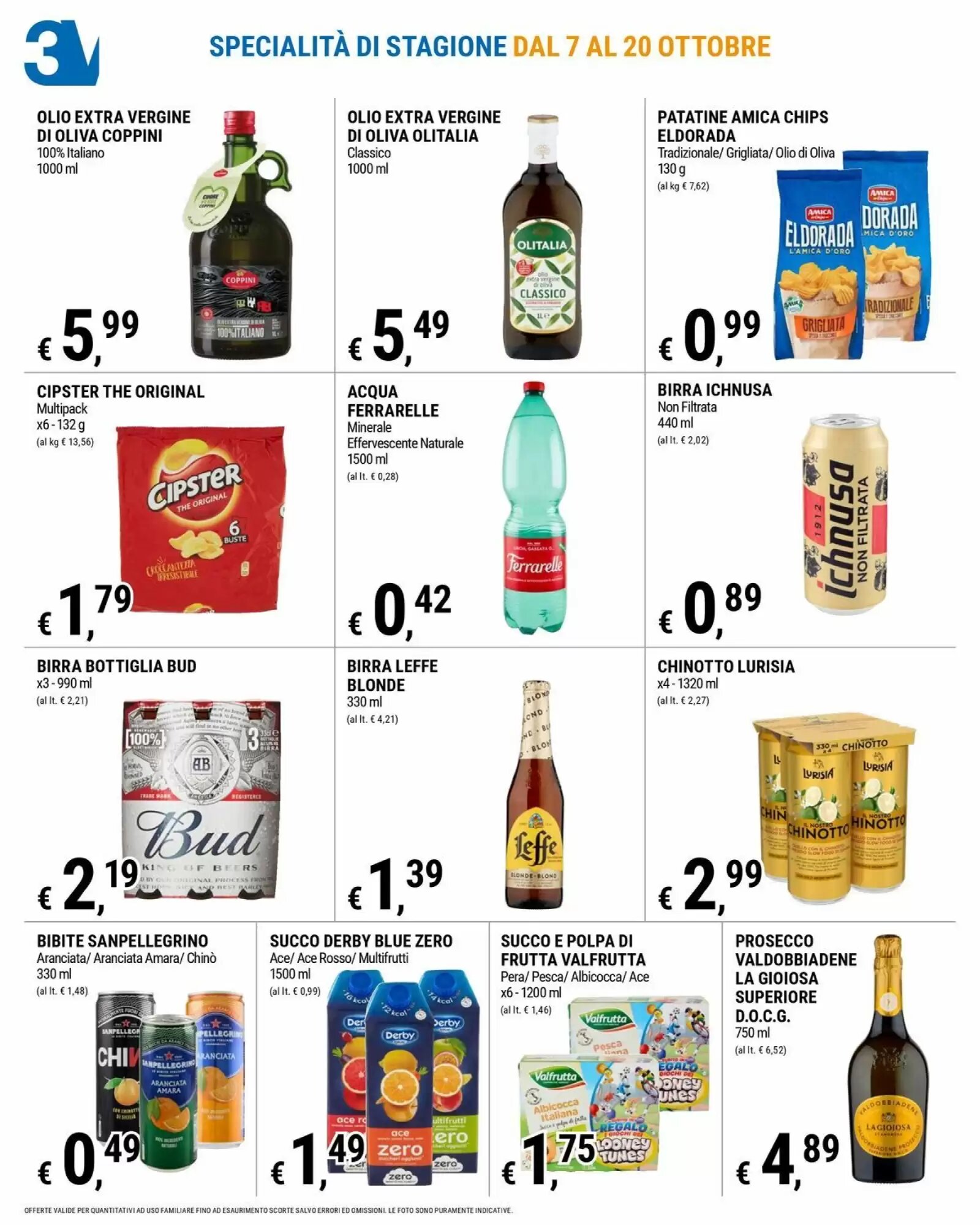Volantino promozionale Tre Valli Supermercato  valide dal 07/10/2026 - Pagina 10.