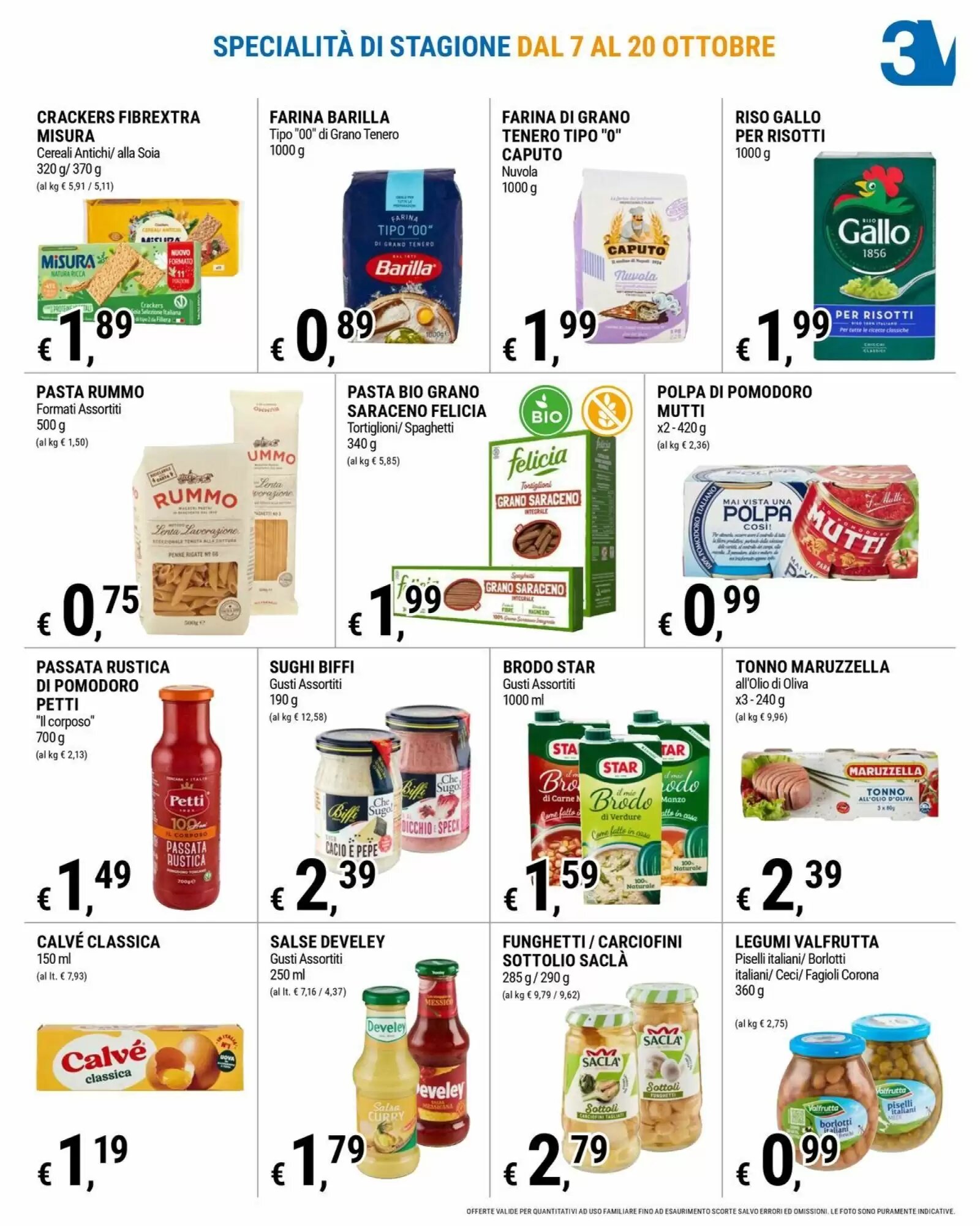Volantino promozionale Tre Valli Supermercato  valide dal 07/10/2026 - Pagina 9.