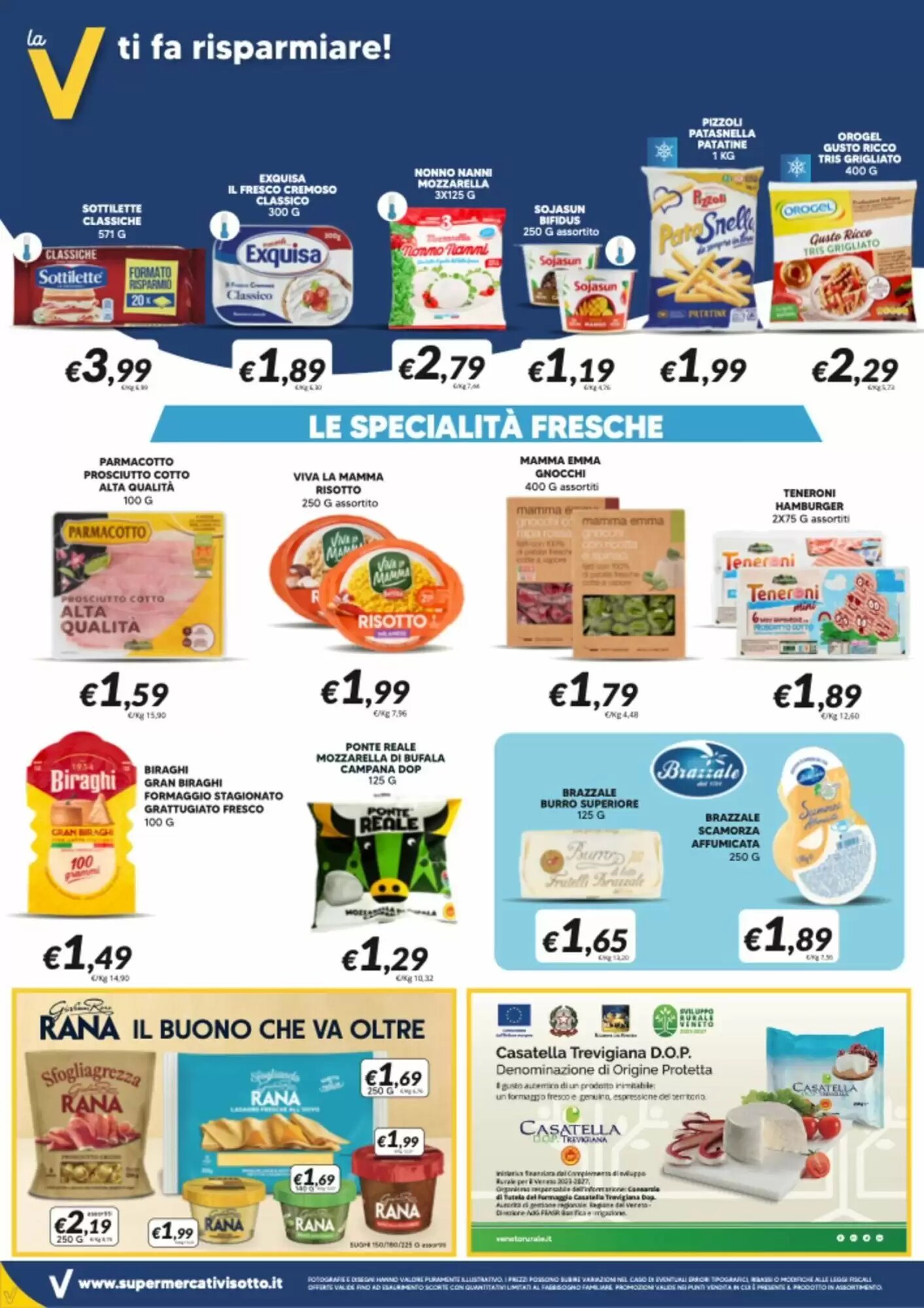 Volantino promozionale Supermercati Visotto  valide dal 07/10/2026 - Pagina 4.
