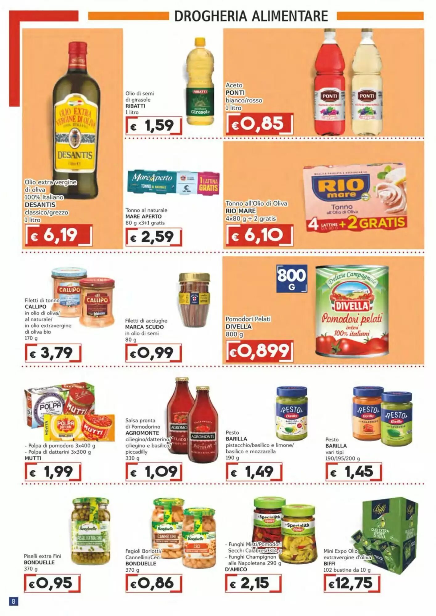 Volantino promozionale Italy Cash  valide dal 07/10/2026 - Pagina 8.