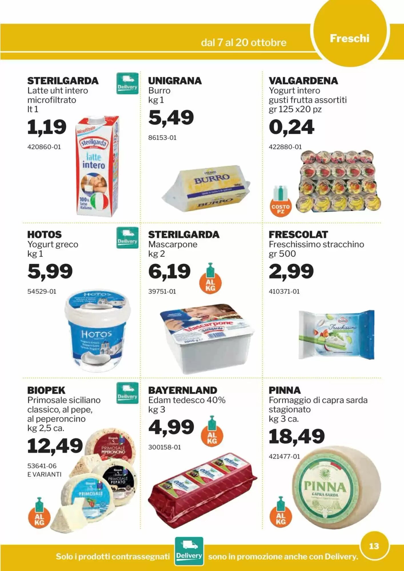 Volantino promozionale GrosMarket  valide dal 07/10/2026 - Pagina 13.