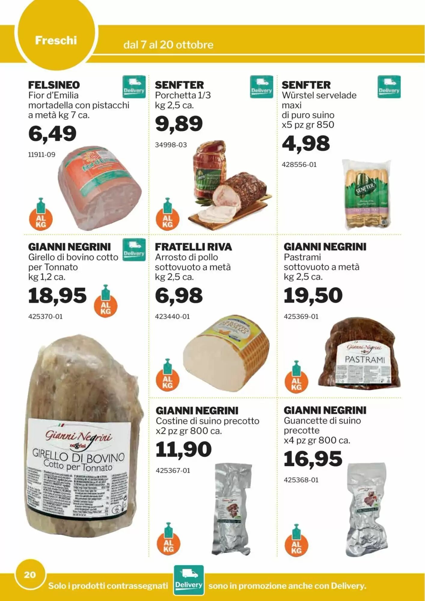 Volantino promozionale GrosMarket  valide dal 07/10/2026 - Pagina 20.
