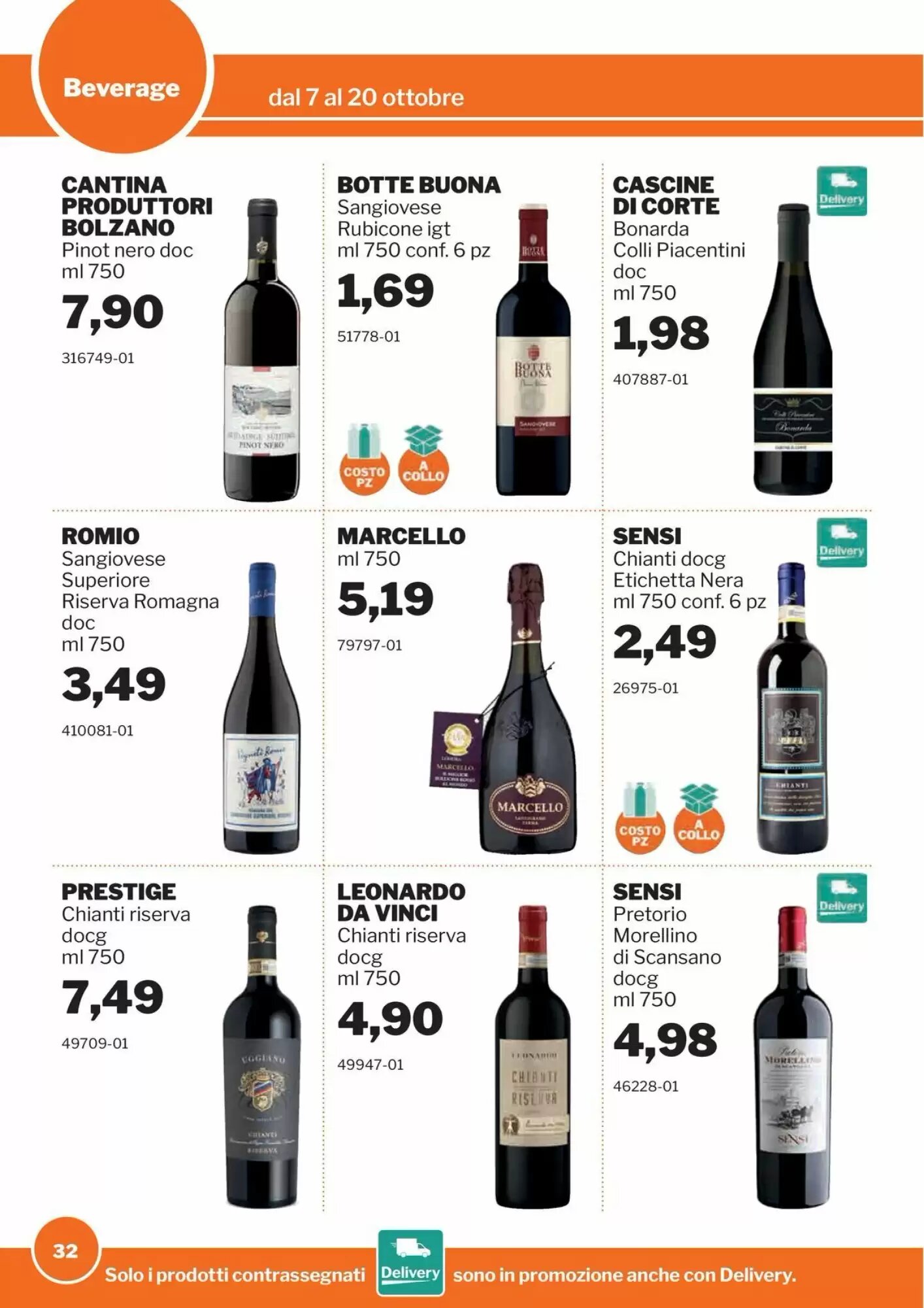 Volantino promozionale GrosMarket  valide dal 07/10/2026 - Pagina 32.