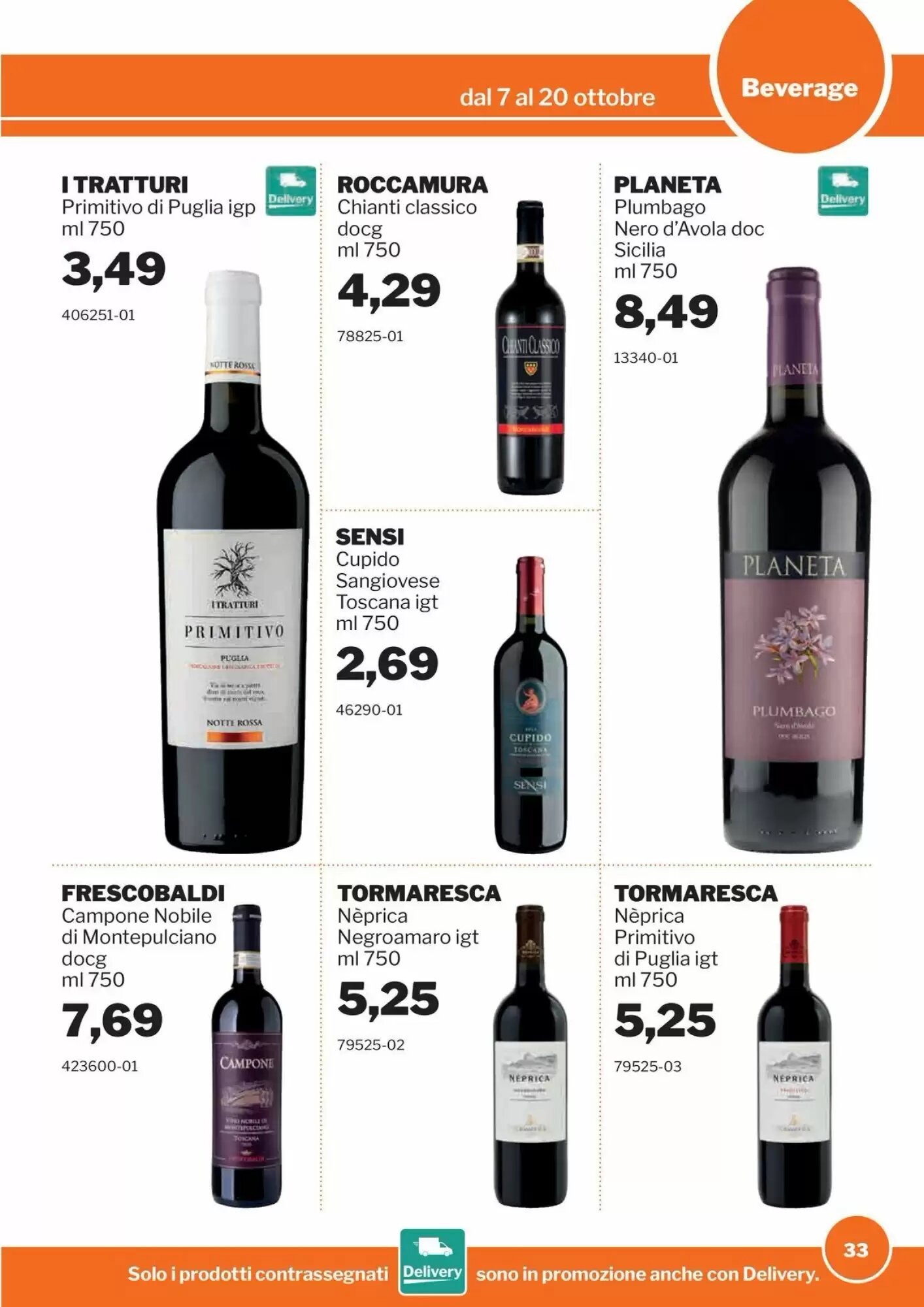 Volantino promozionale GrosMarket  valide dal 07/10/2026 - Pagina 33.