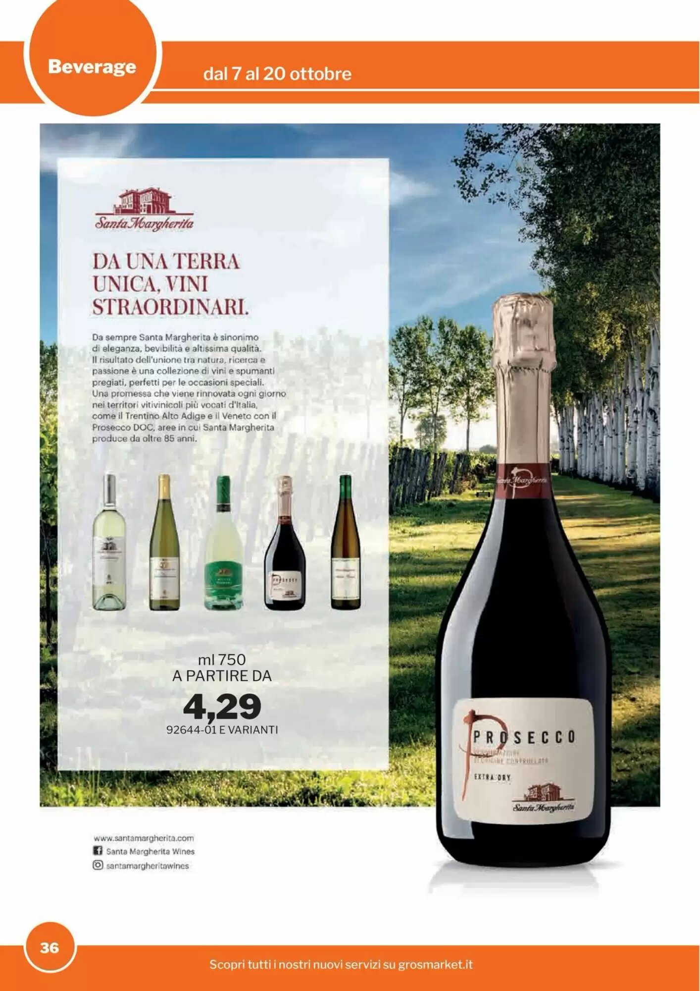 Volantino promozionale GrosMarket  valide dal 07/10/2026 - Pagina 36.
