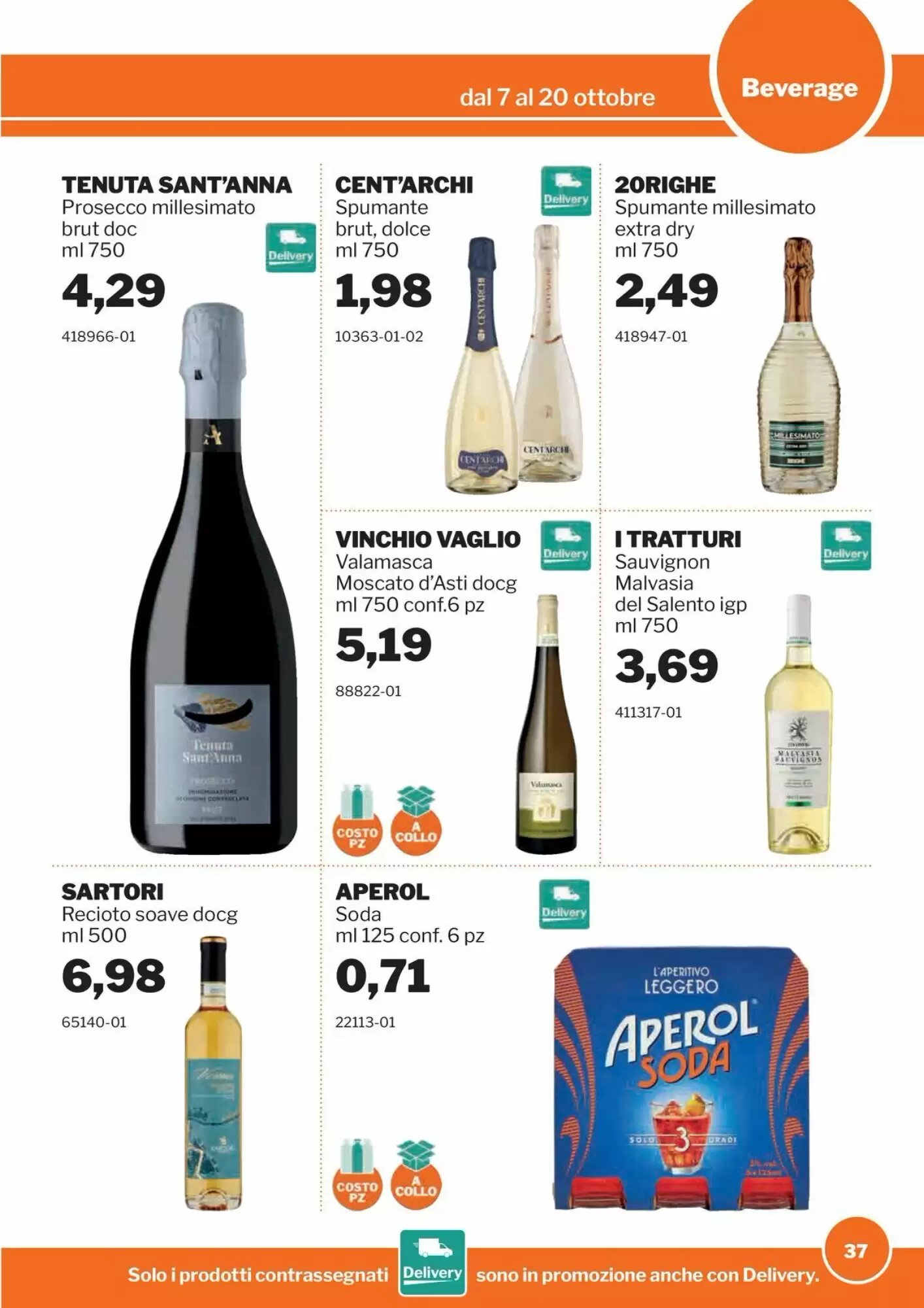 Volantino promozionale GrosMarket  valide dal 07/10/2026 - Pagina 37.