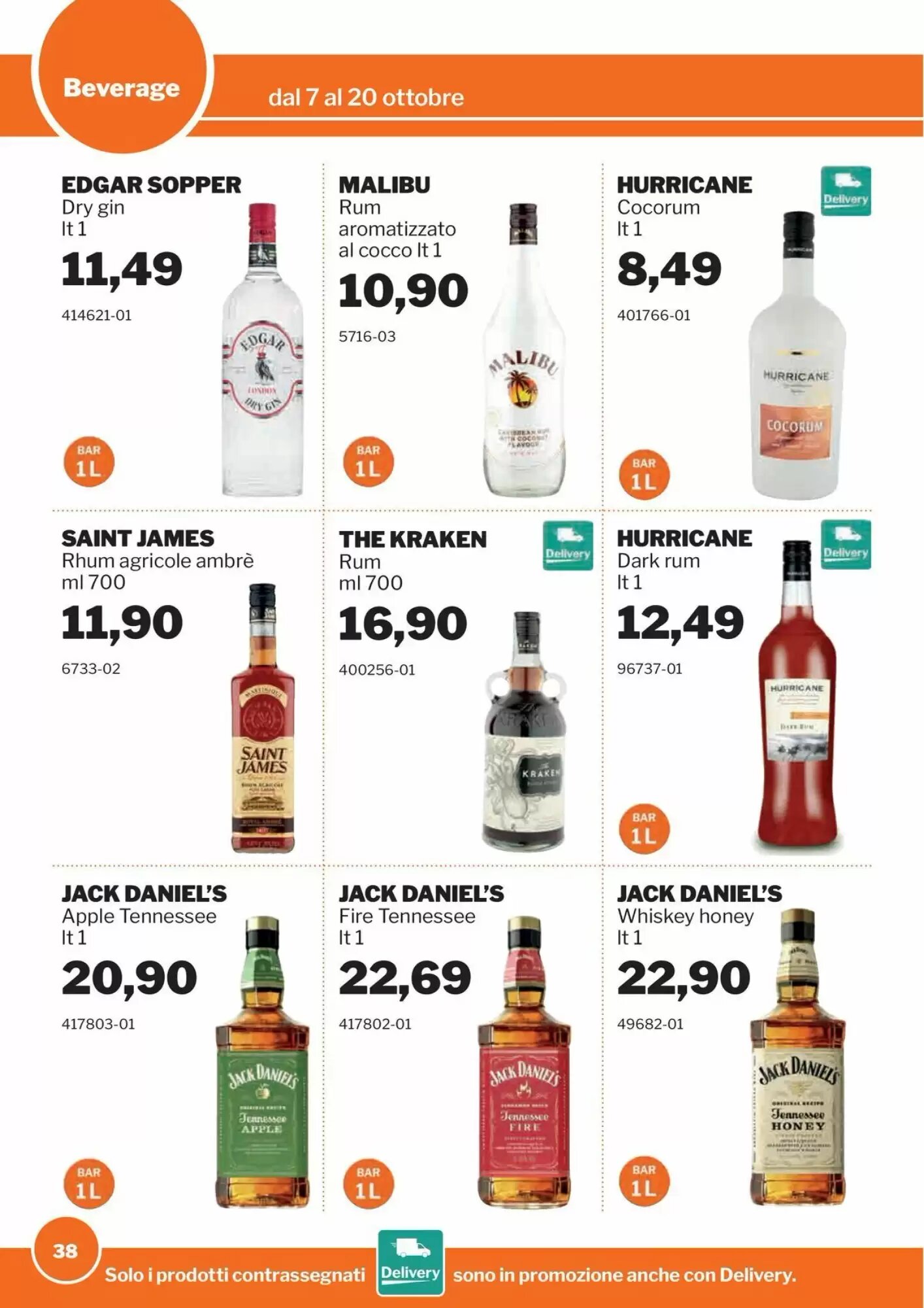 Volantino promozionale GrosMarket  valide dal 07/10/2026 - Pagina 38.