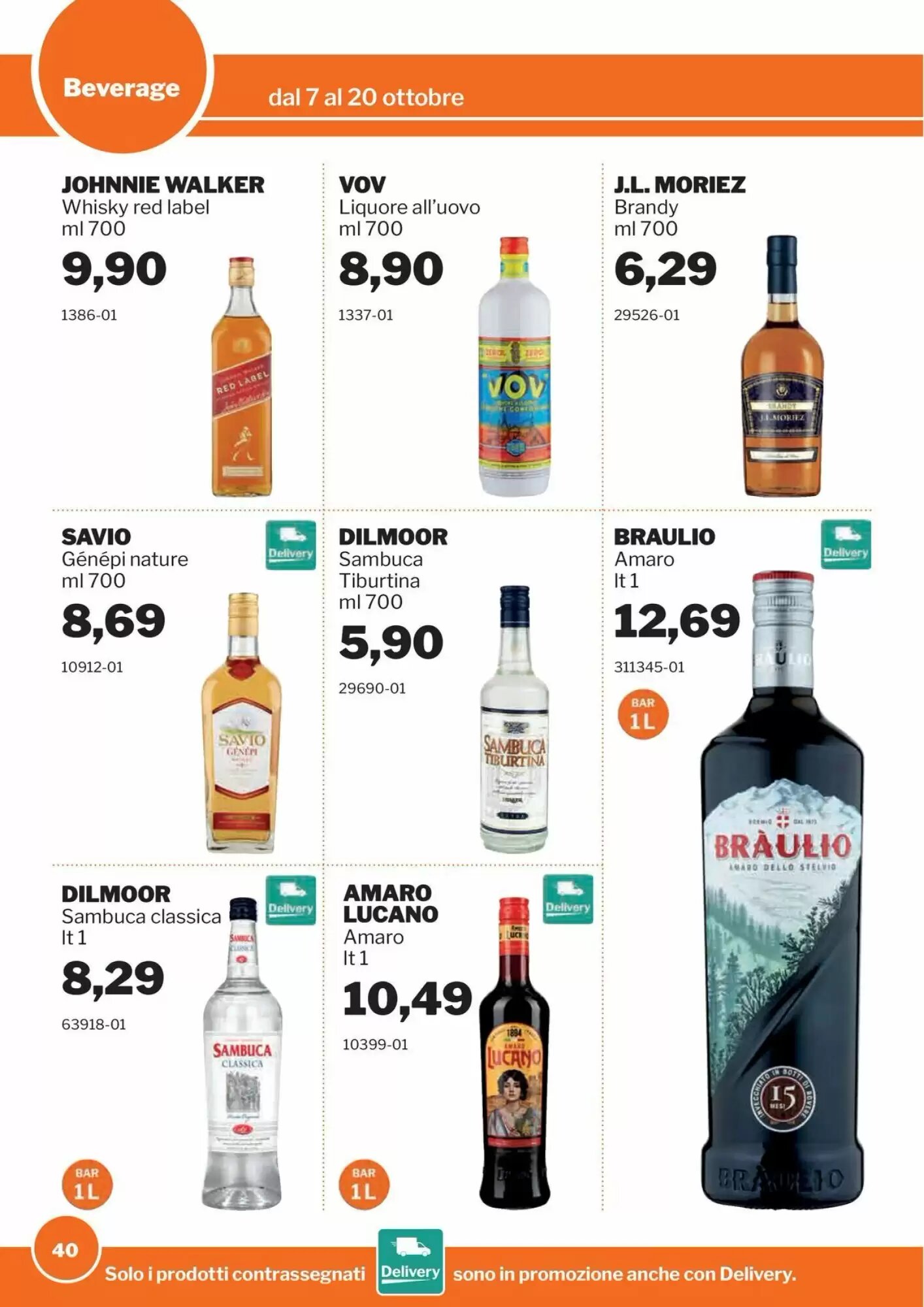 Volantino promozionale GrosMarket  valide dal 07/10/2026 - Pagina 40.