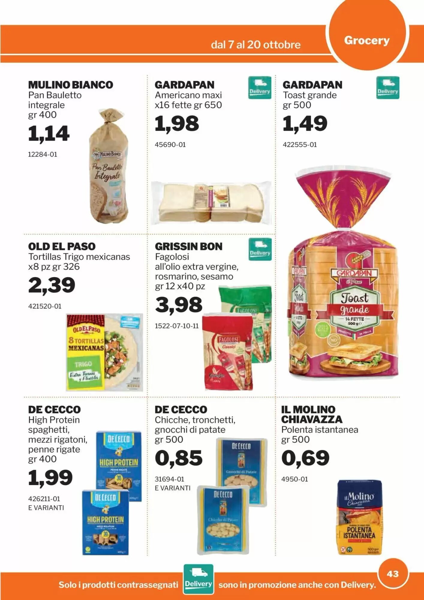 Volantino promozionale GrosMarket  valide dal 07/10/2026 - Pagina 43.