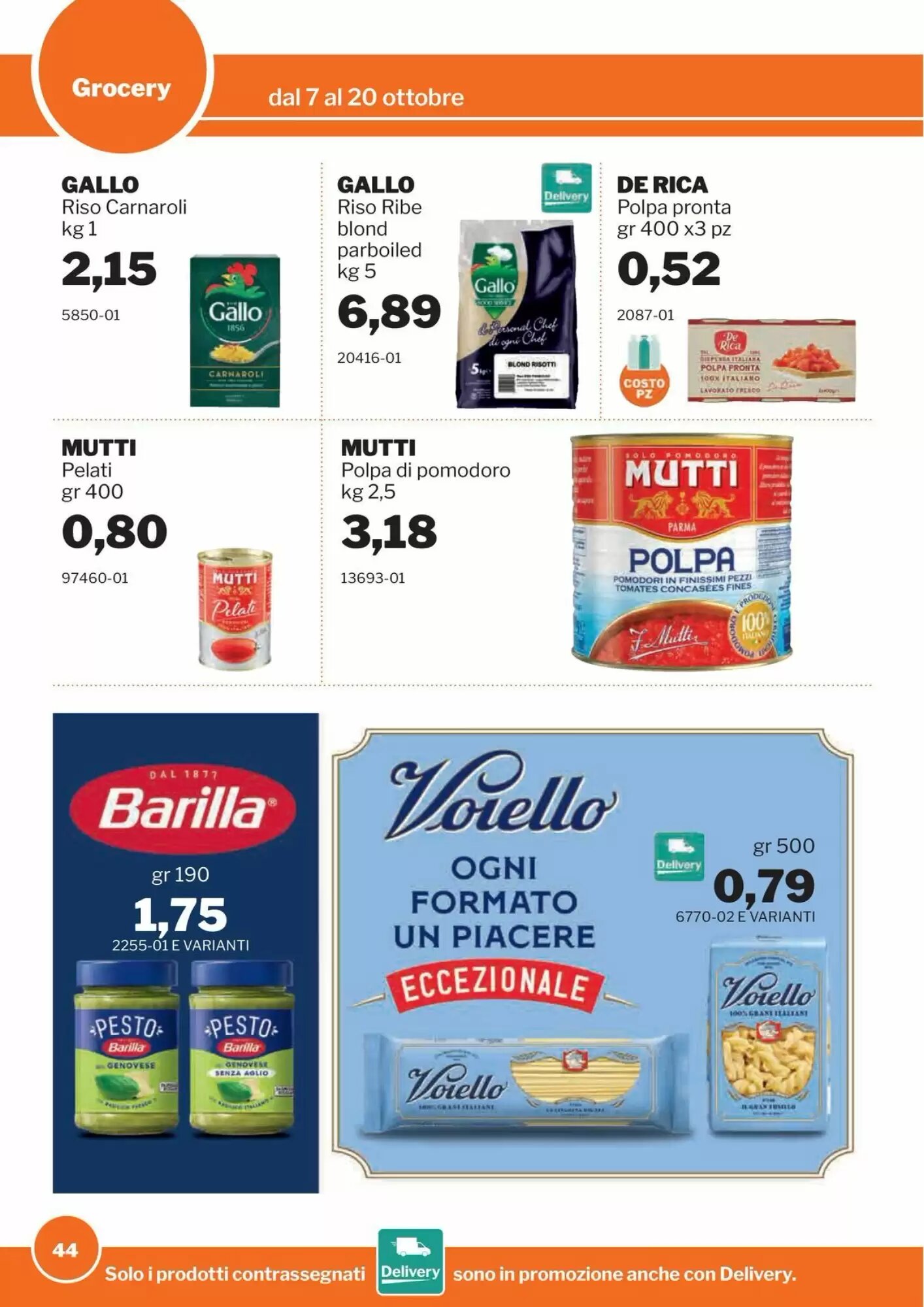 Volantino promozionale GrosMarket  valide dal 07/10/2026 - Pagina 44.