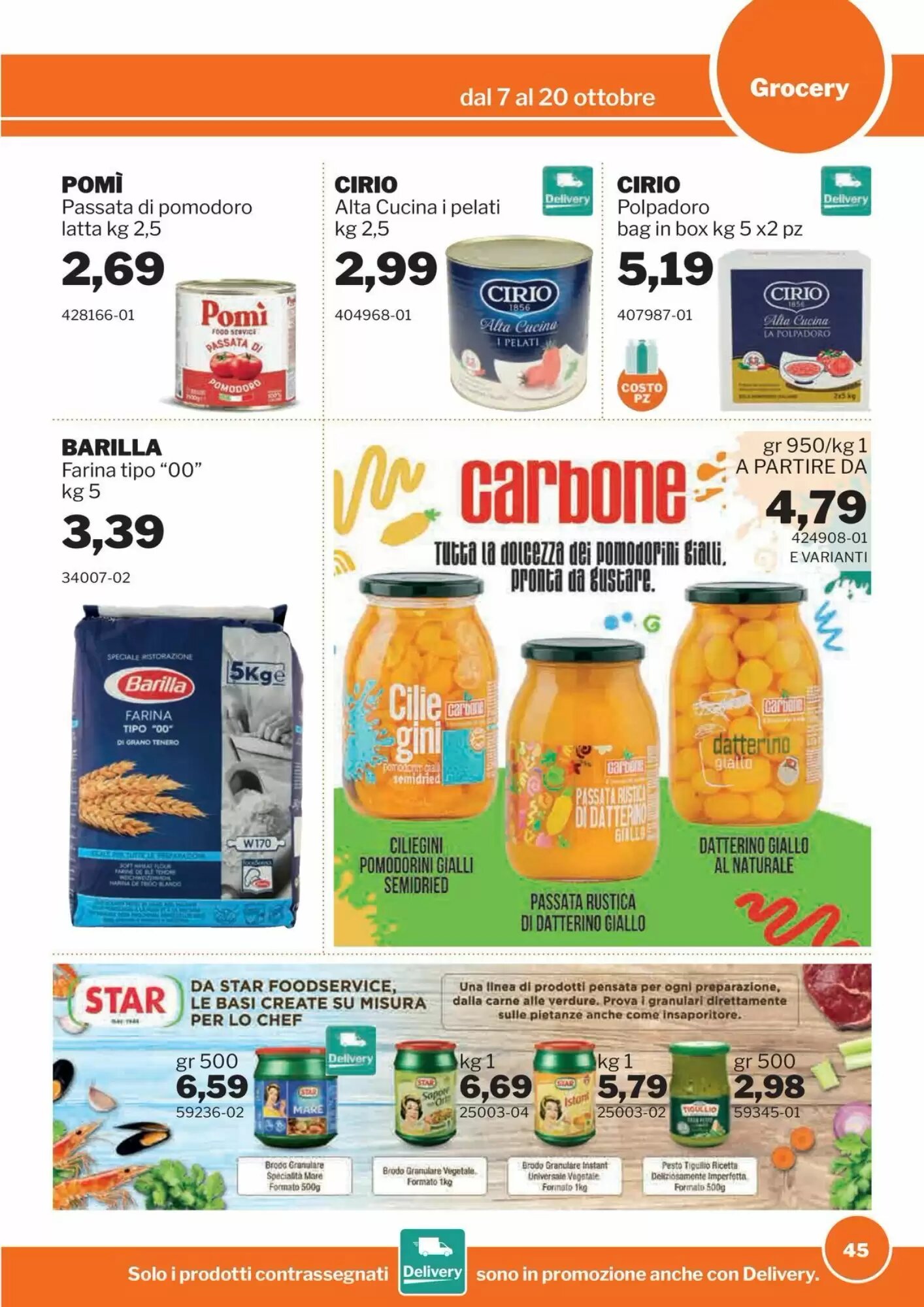 Volantino promozionale GrosMarket  valide dal 07/10/2026 - Pagina 45.