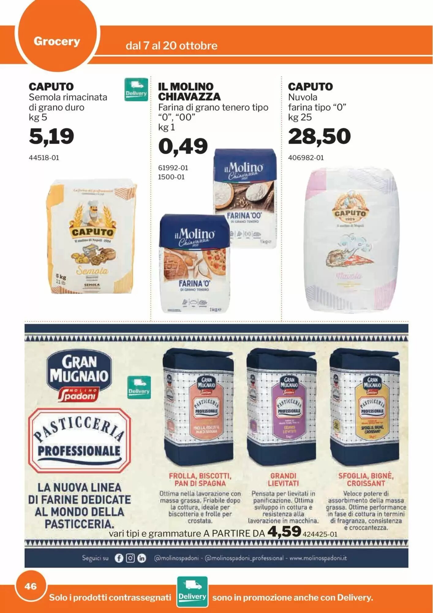 Volantino promozionale GrosMarket  valide dal 07/10/2026 - Pagina 46.