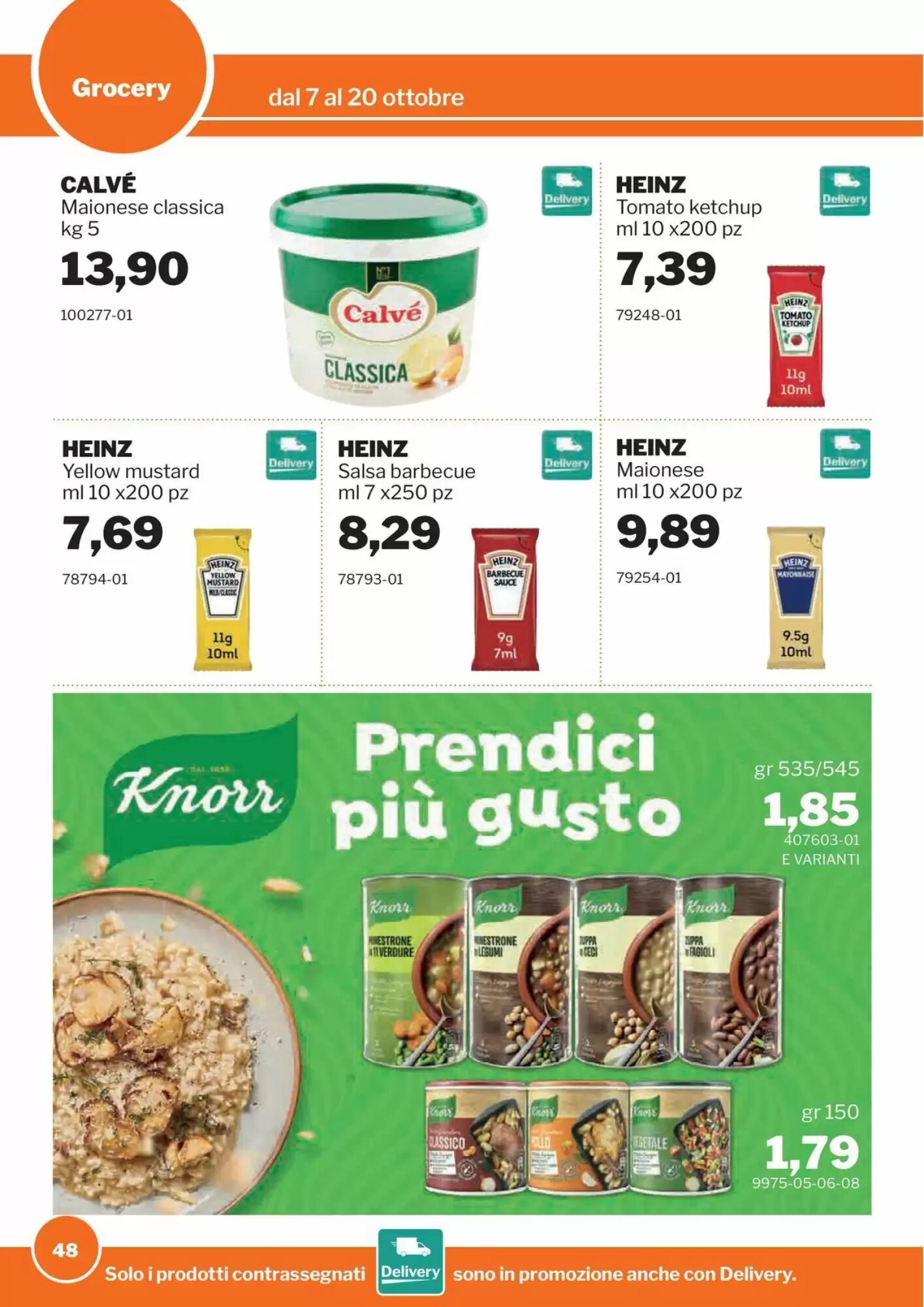 Volantino promozionale GrosMarket  valide dal 07/10/2026 - Pagina 48.