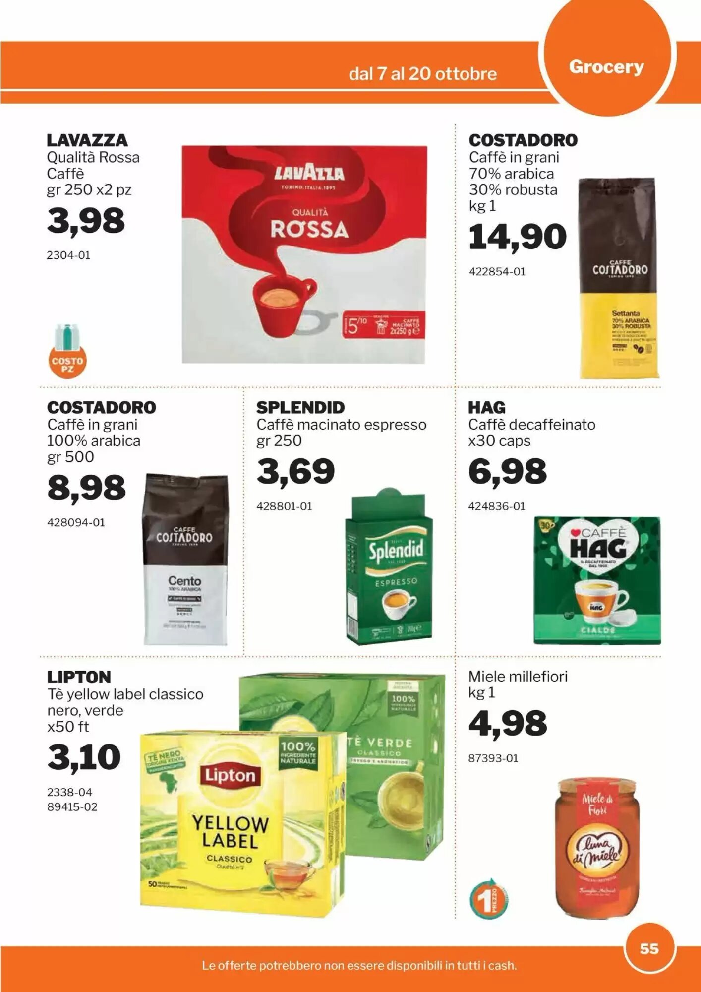 Volantino promozionale GrosMarket  valide dal 07/10/2026 - Pagina 55.