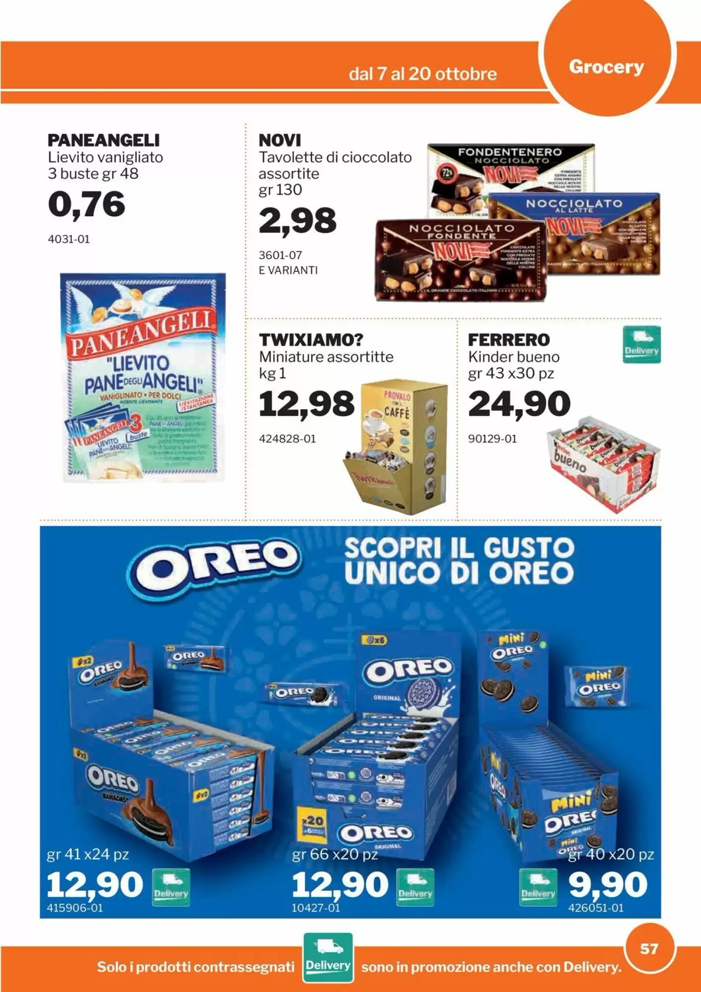 Volantino promozionale GrosMarket  valide dal 07/10/2026 - Pagina 57.