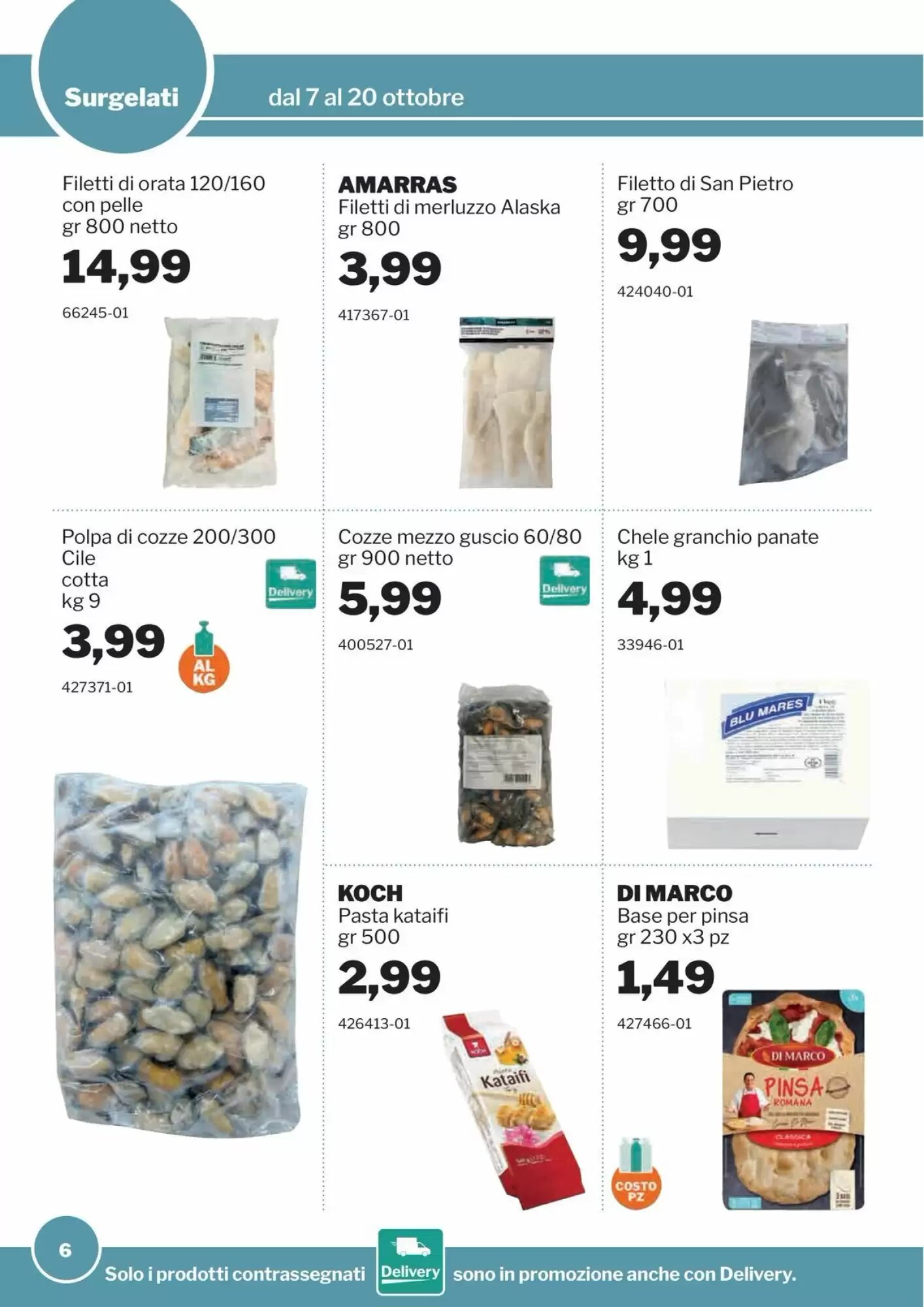 Volantino promozionale GrosMarket  valide dal 07/10/2026 - Pagina 6.