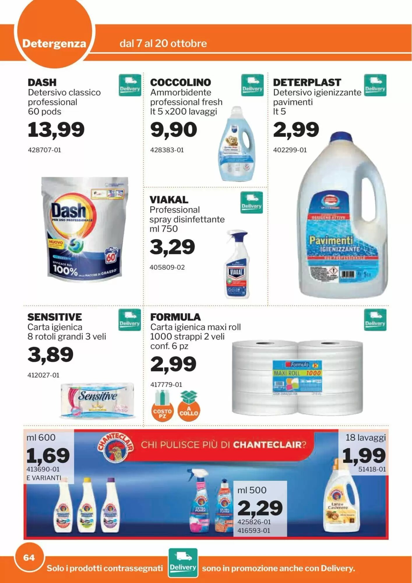 Volantino promozionale GrosMarket  valide dal 07/10/2026 - Pagina 64.