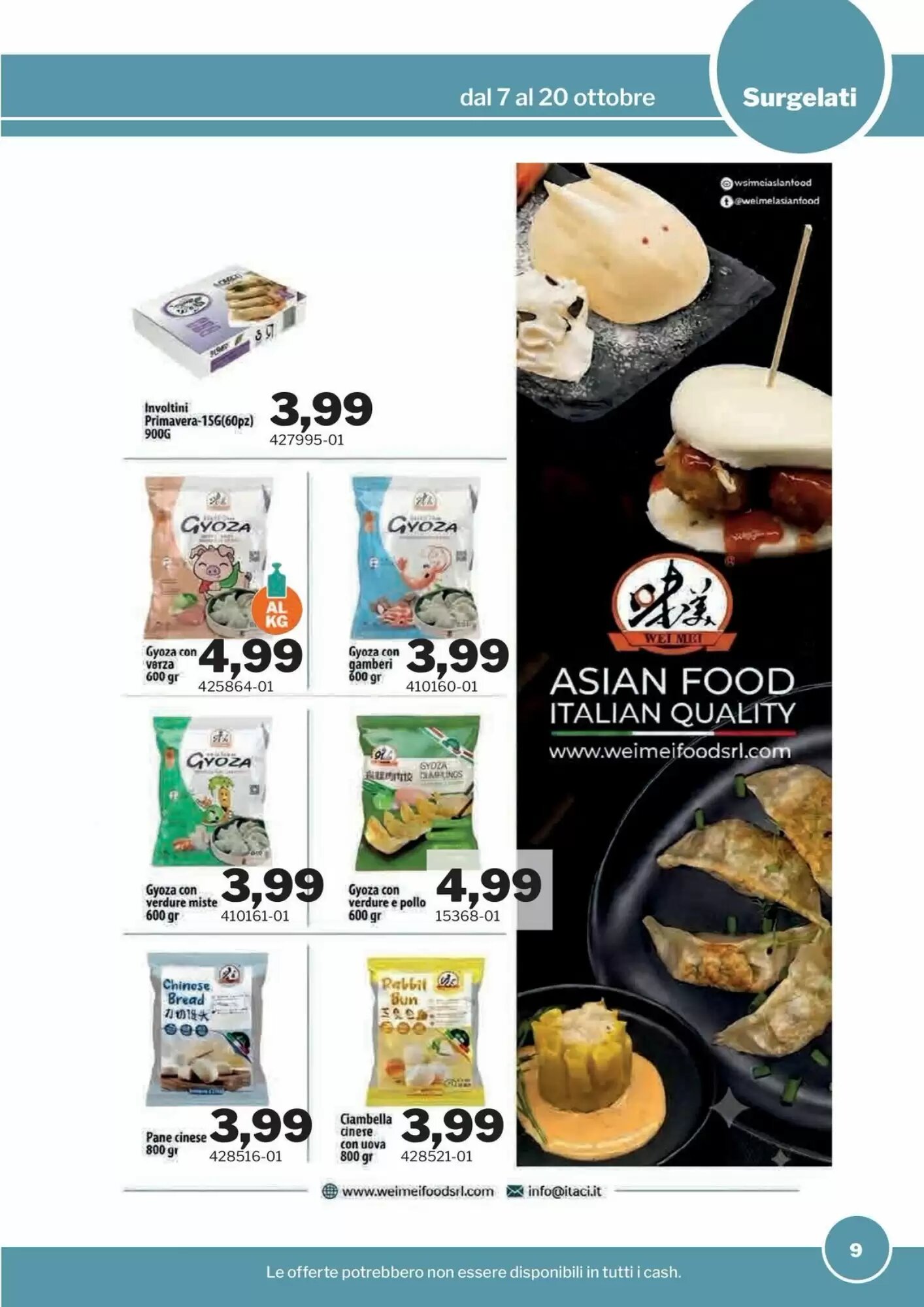 Volantino promozionale GrosMarket  valide dal 07/10/2026 - Pagina 9.