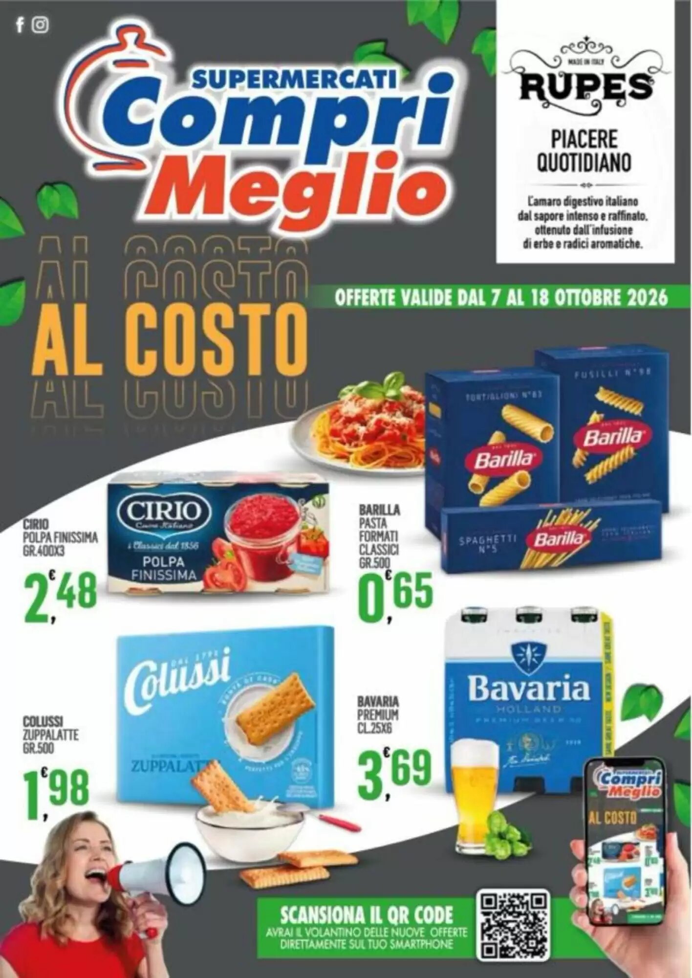 Volantino promozionale Compri Meglio valide dal 07/10/2026 - Pagina 1.