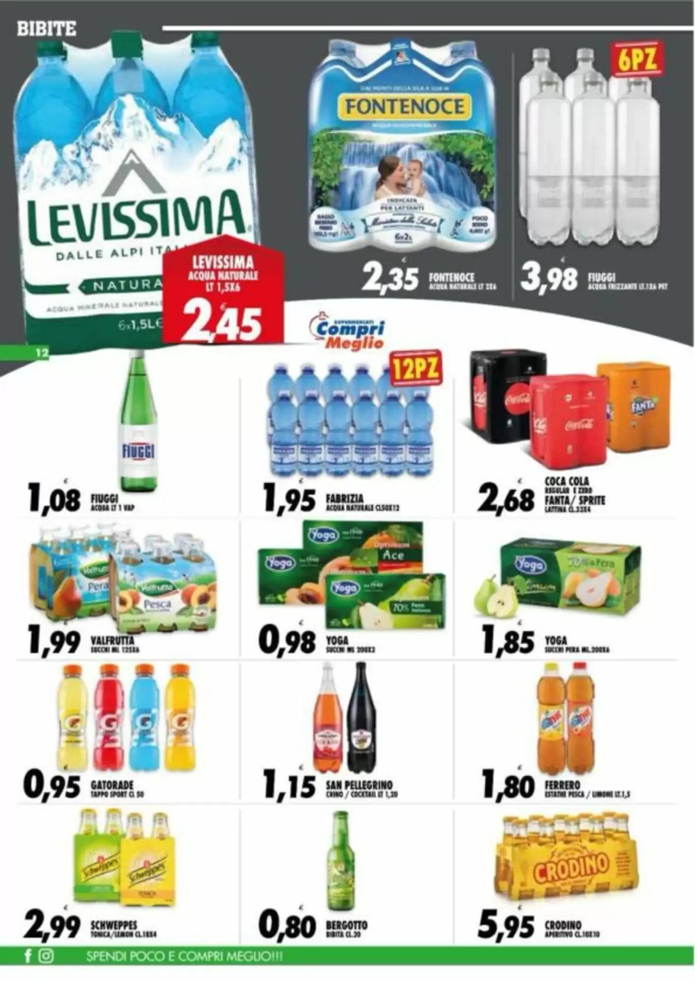 Volantino promozionale Compri Meglio  valide dal 07/10/2026 - Pagina 12.