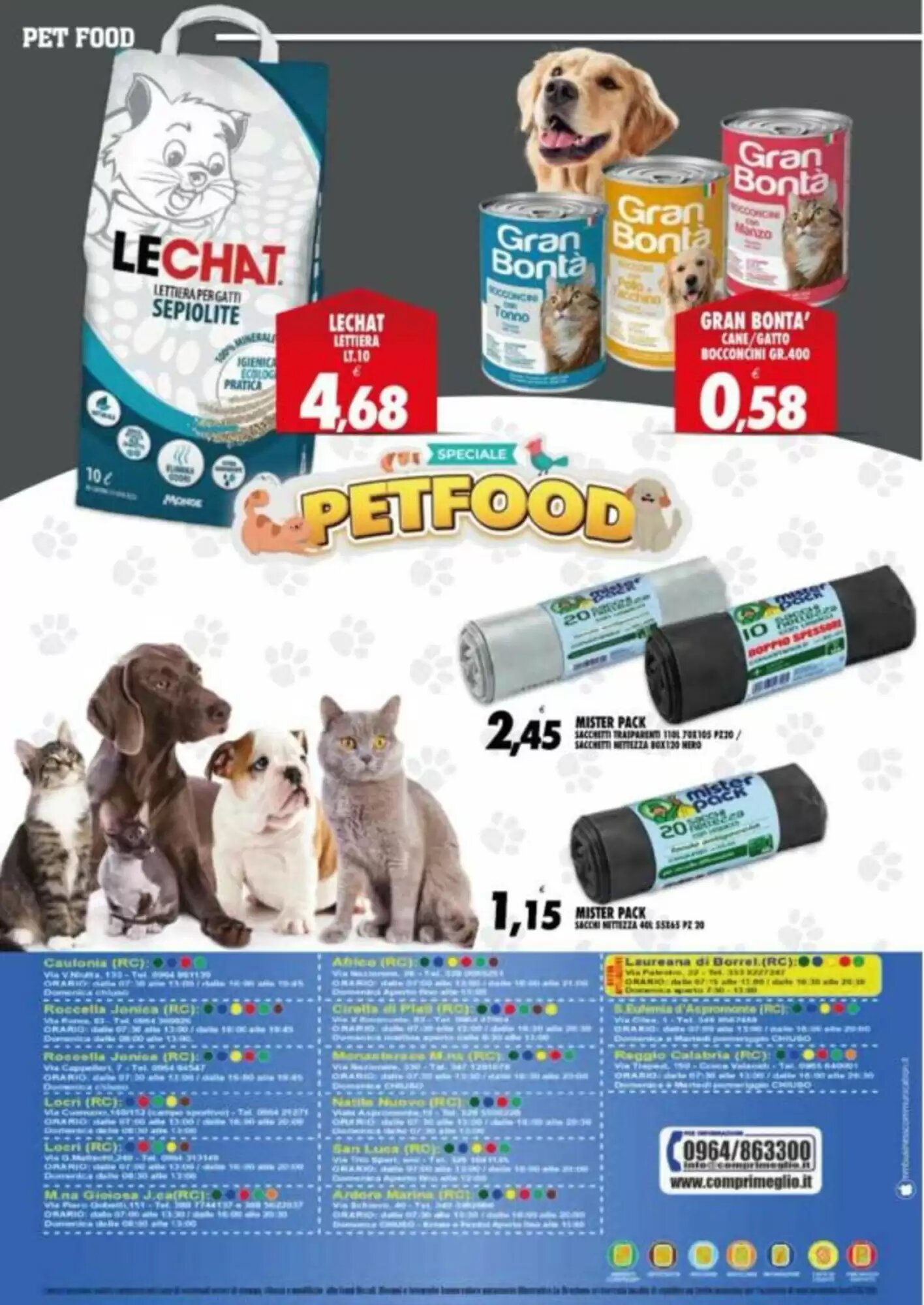 Volantino promozionale Compri Meglio  valide dal 07/10/2026 - Pagina 16.