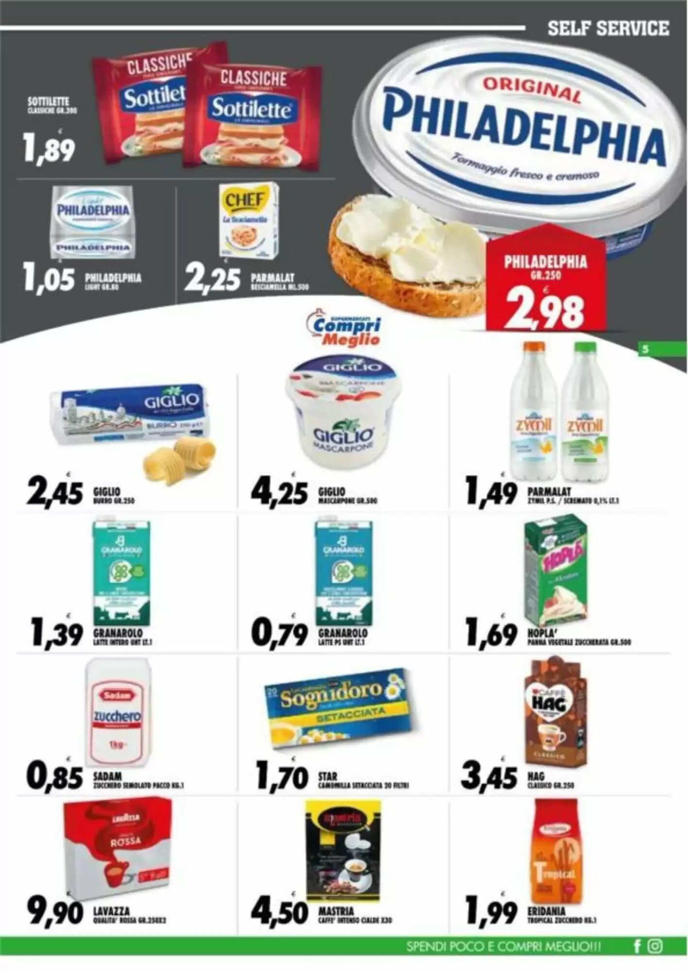 Volantino promozionale Compri Meglio  valide dal 07/10/2026 - Pagina 5.