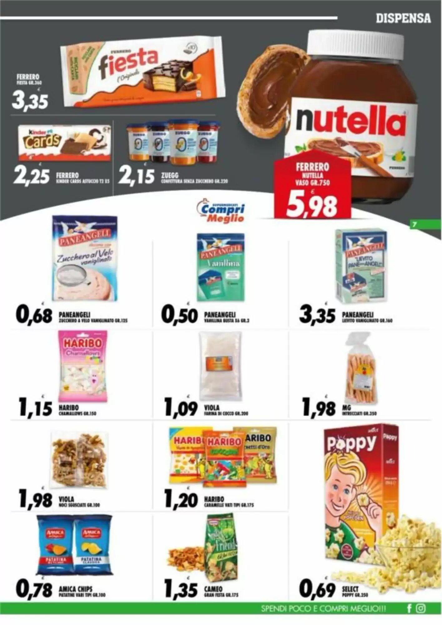 Volantino promozionale Compri Meglio  valide dal 07/10/2026 - Pagina 7.
