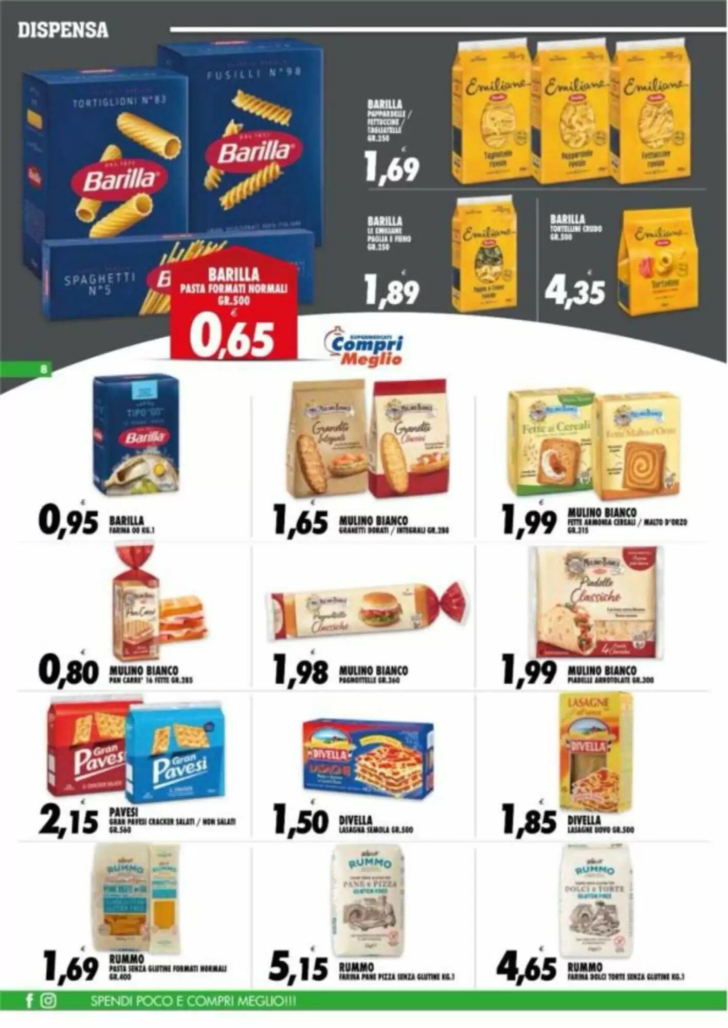 Volantino promozionale Compri Meglio  valide dal 07/10/2026 - Pagina 8.