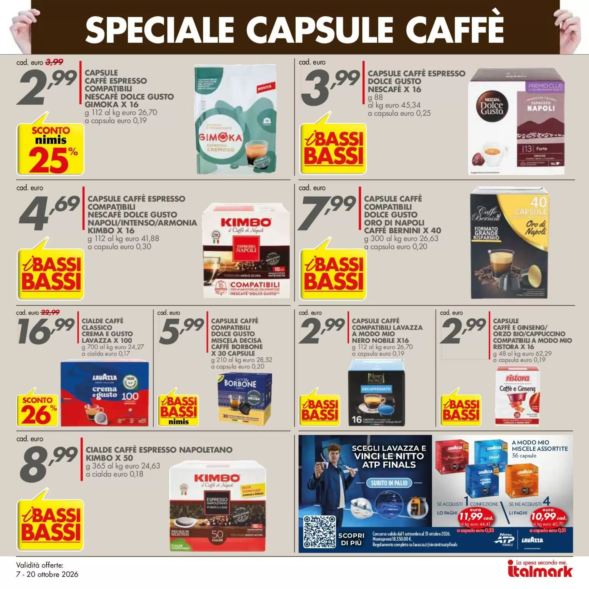 Volantino promozionale Italmark  valide dal 07/10/2026 - Pagina 10.