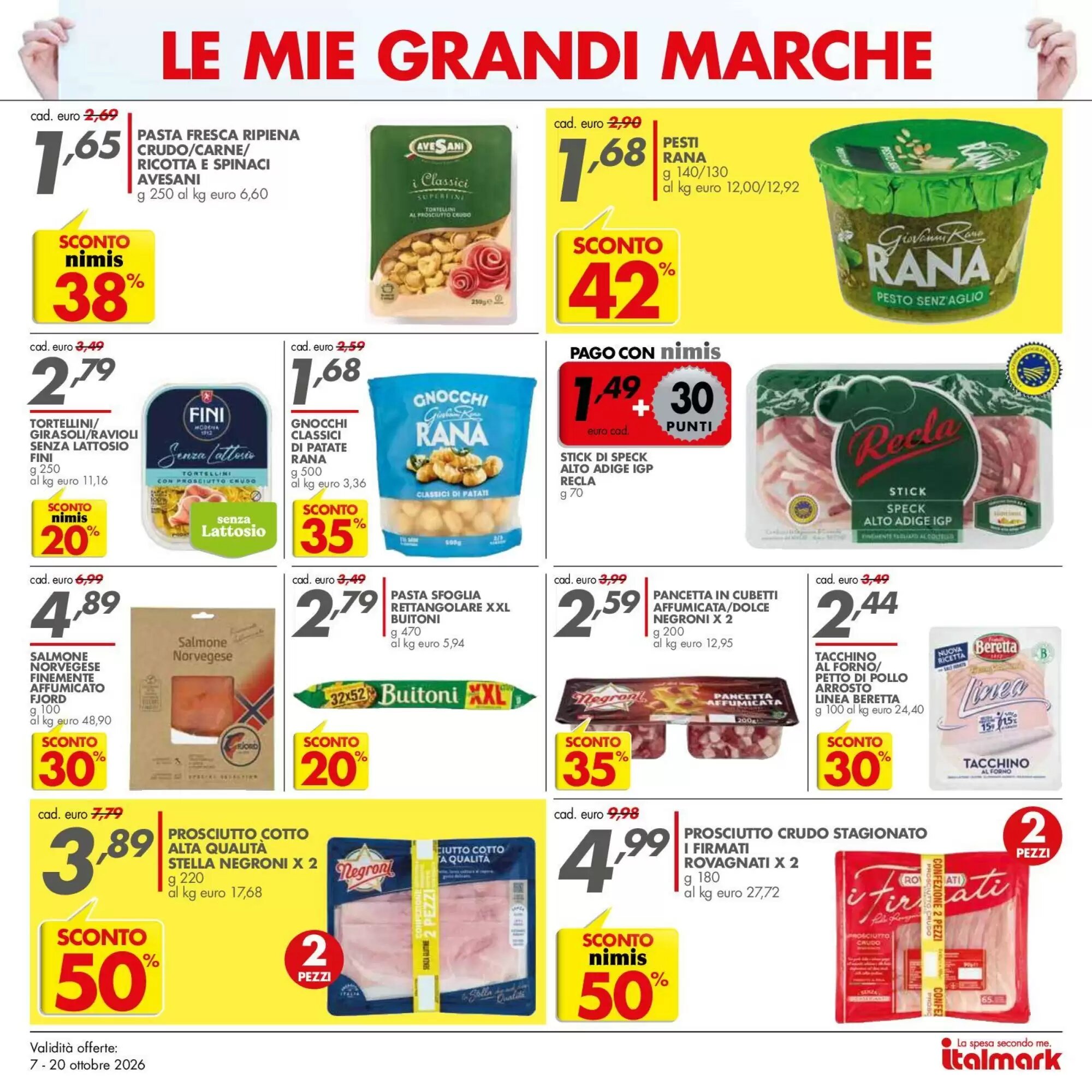 Volantino promozionale Italmark  valide dal 07/10/2026 - Pagina 12.