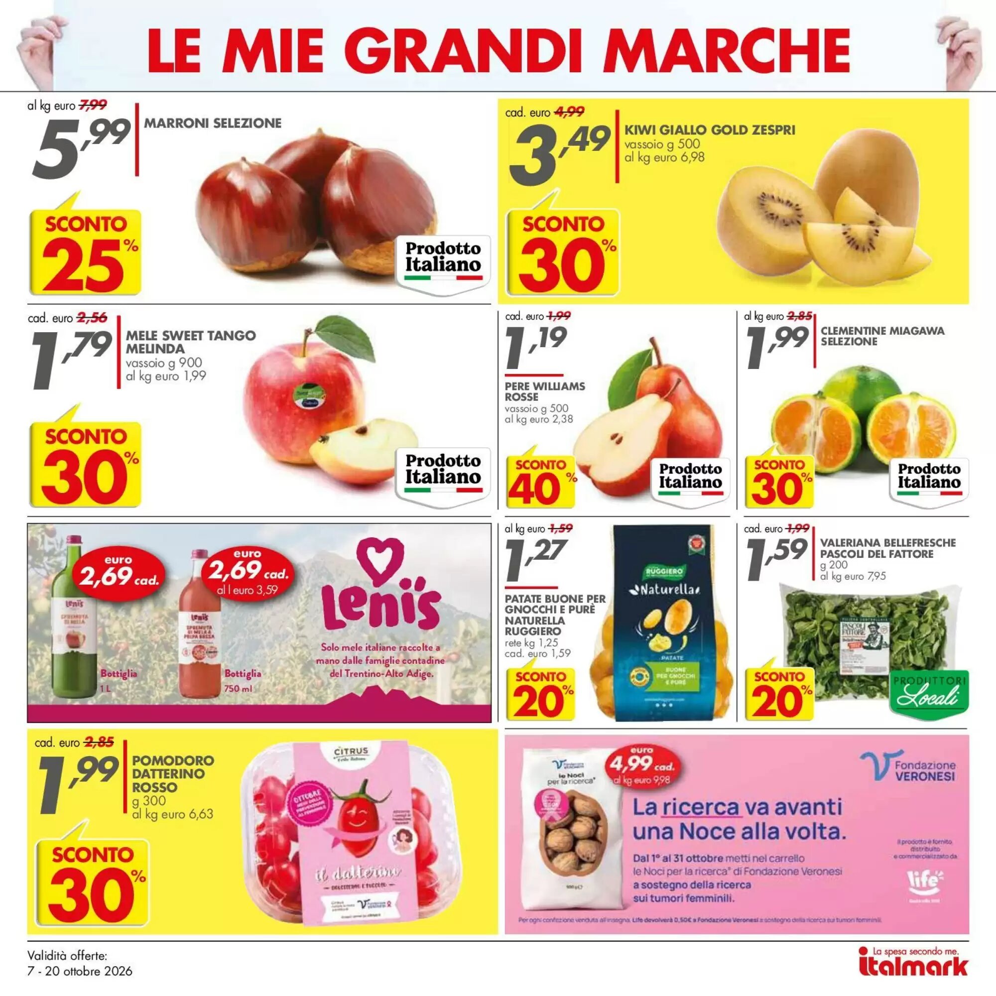Volantino promozionale Italmark  valide dal 07/10/2026 - Pagina 18.