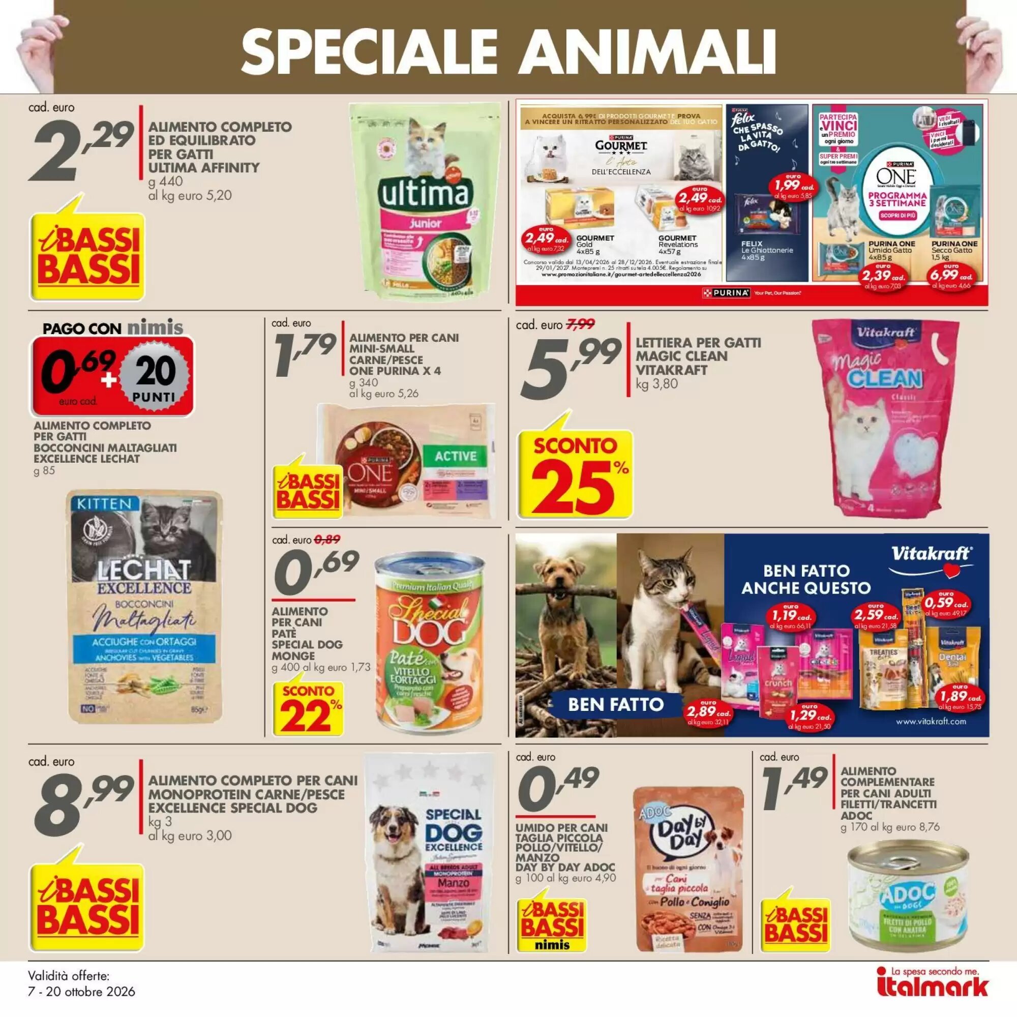 Volantino promozionale Italmark  valide dal 07/10/2026 - Pagina 20.