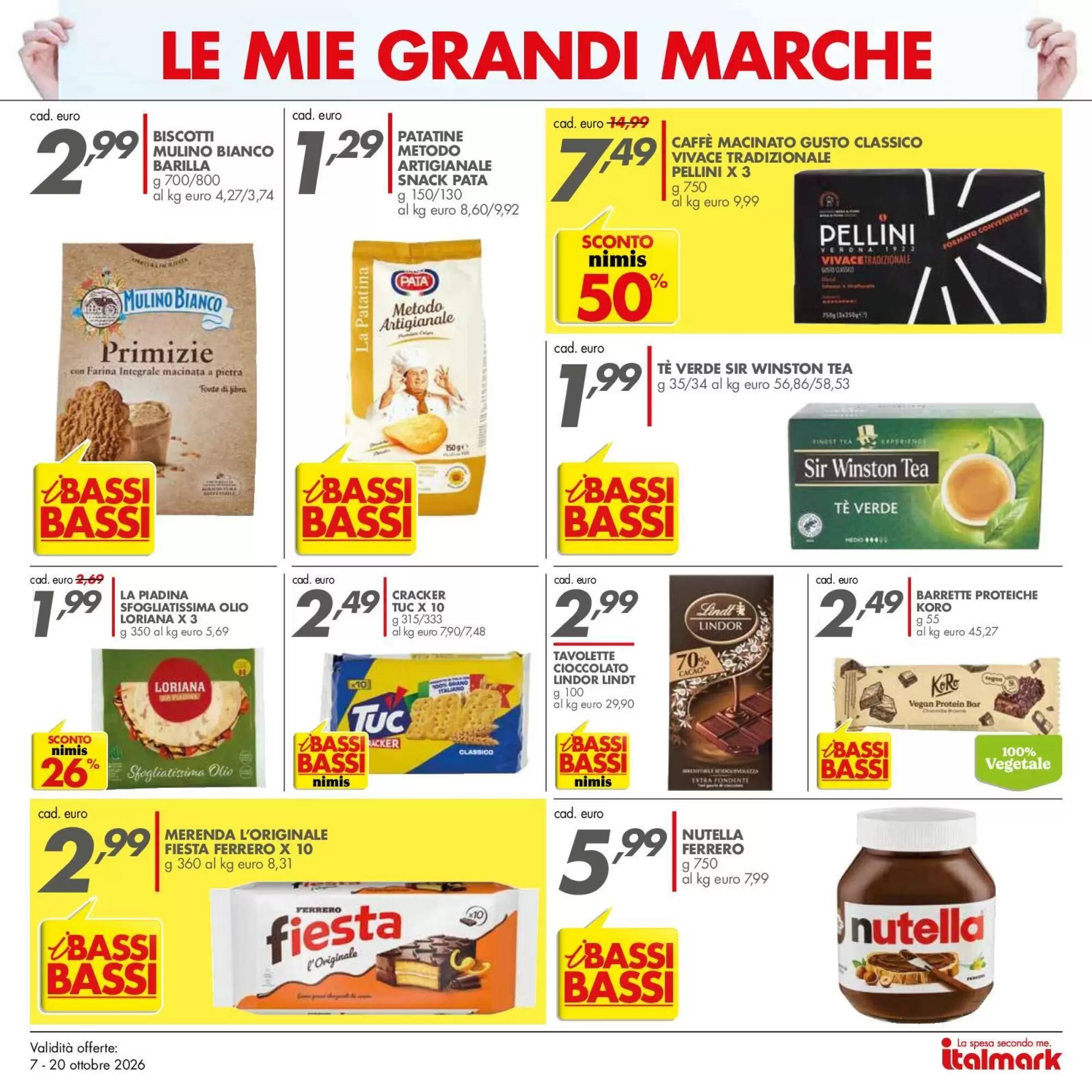 Volantino promozionale Italmark  valide dal 07/10/2026 - Pagina 4.