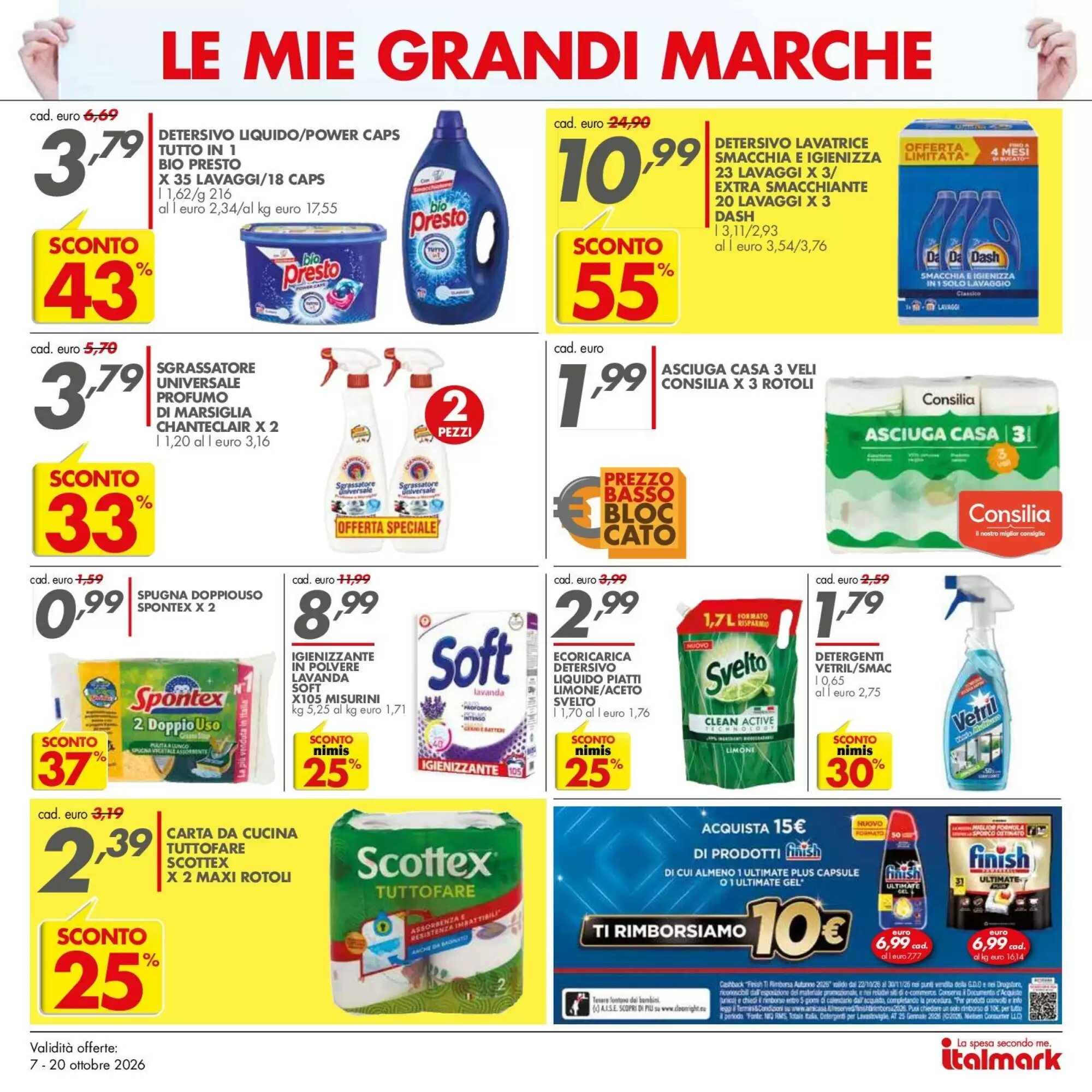 Volantino promozionale Italmark  valide dal 07/10/2026 - Pagina 6.
