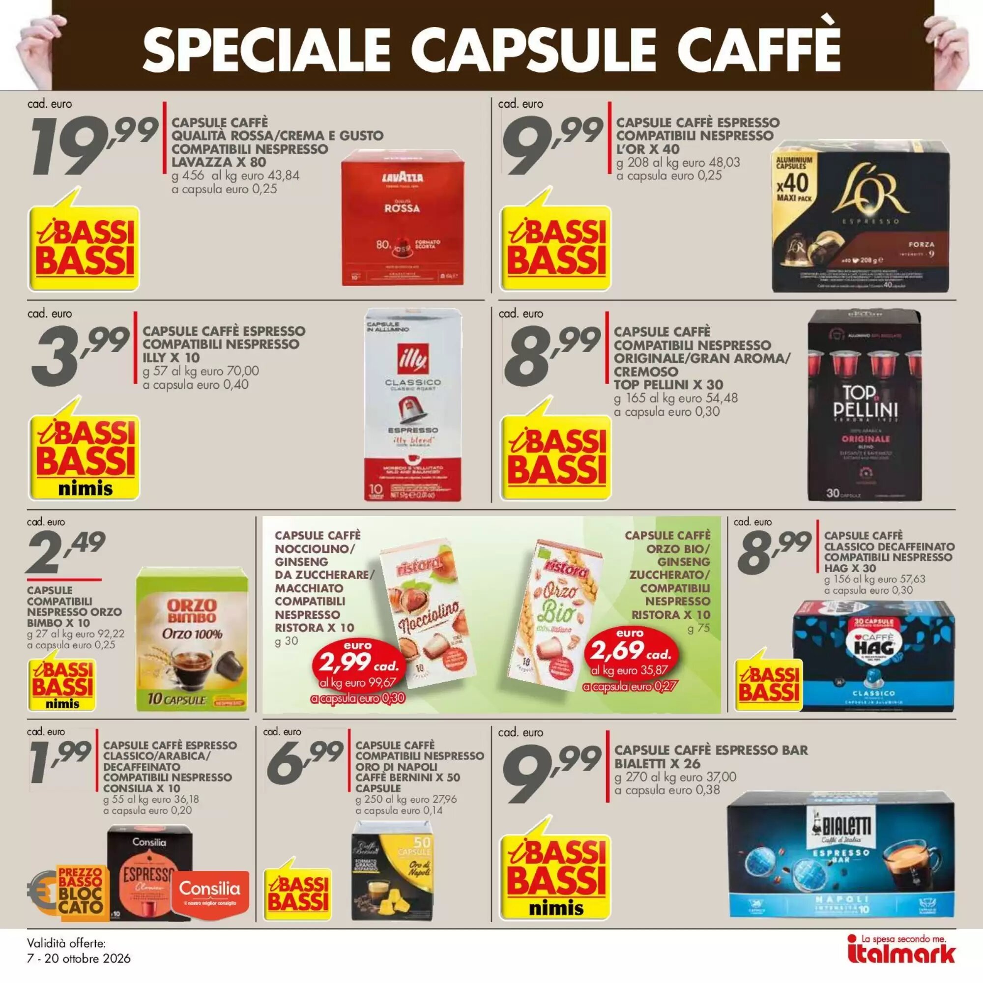 Volantino promozionale Italmark  valide dal 07/10/2026 - Pagina 9.