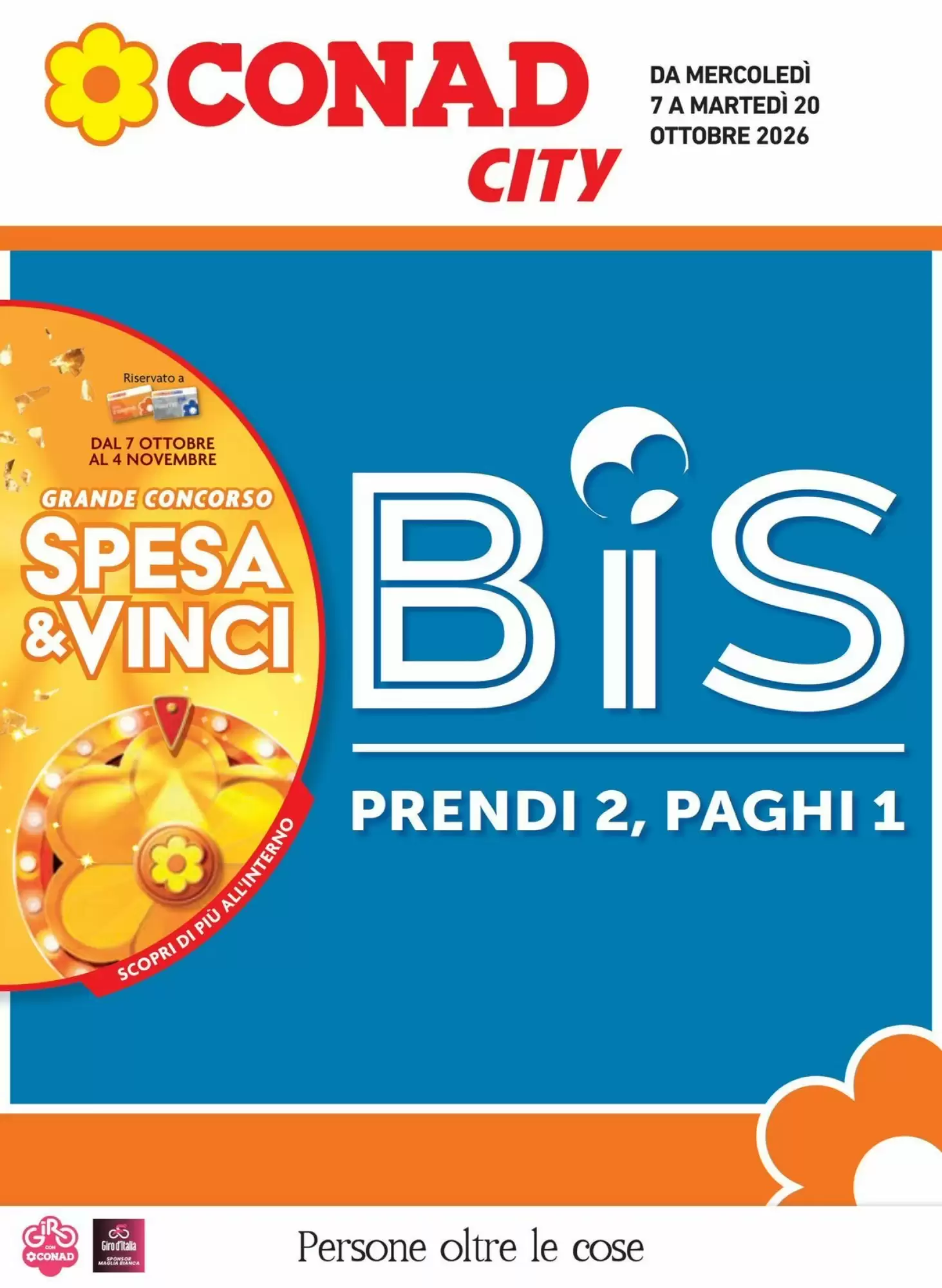 Volantino promozionale Conad City  valide dal 07/10/2026 - Pagina 1.