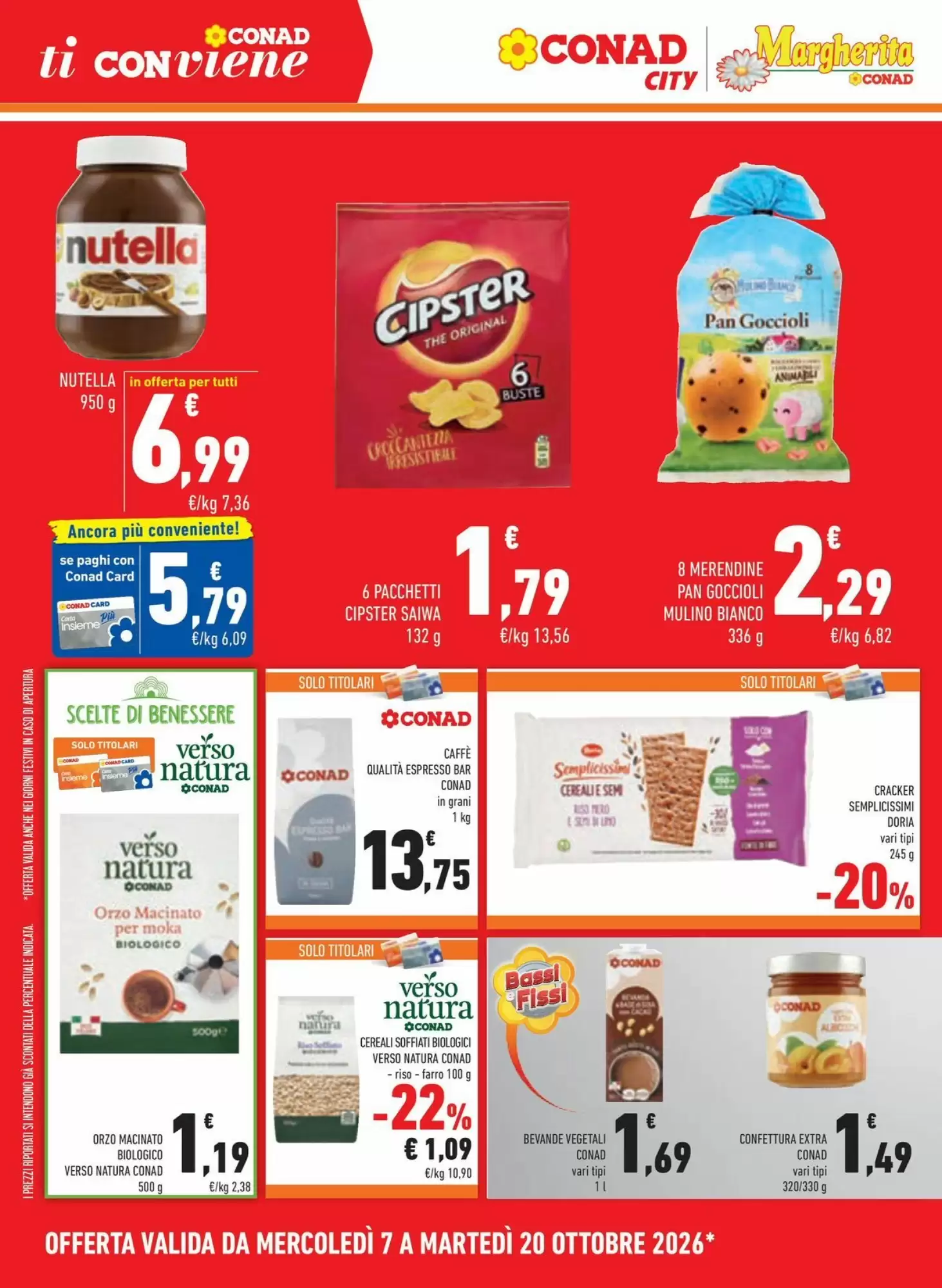Volantino promozionale Conad City  valide dal 07/10/2026 - Pagina 18.