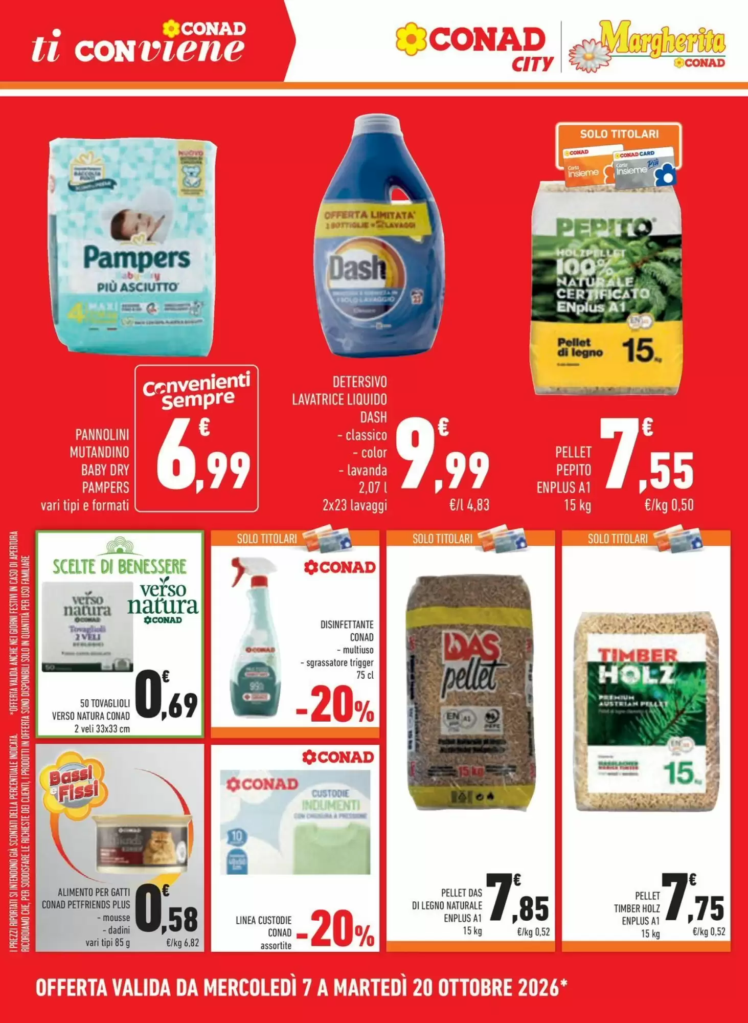 Volantino promozionale Conad City  valide dal 07/10/2026 - Pagina 20.