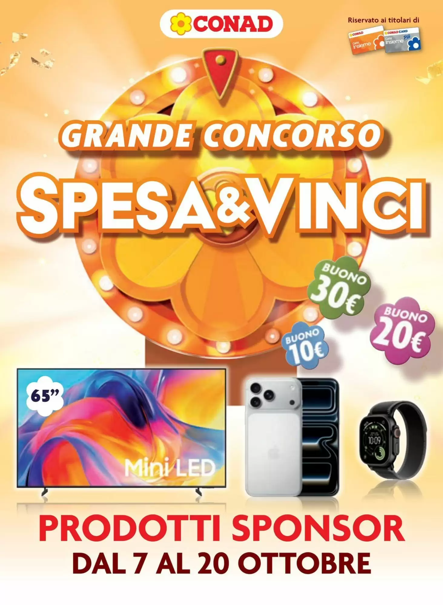 Volantino promozionale Conad  valide dal 07/10/2026 - Pagina 1.