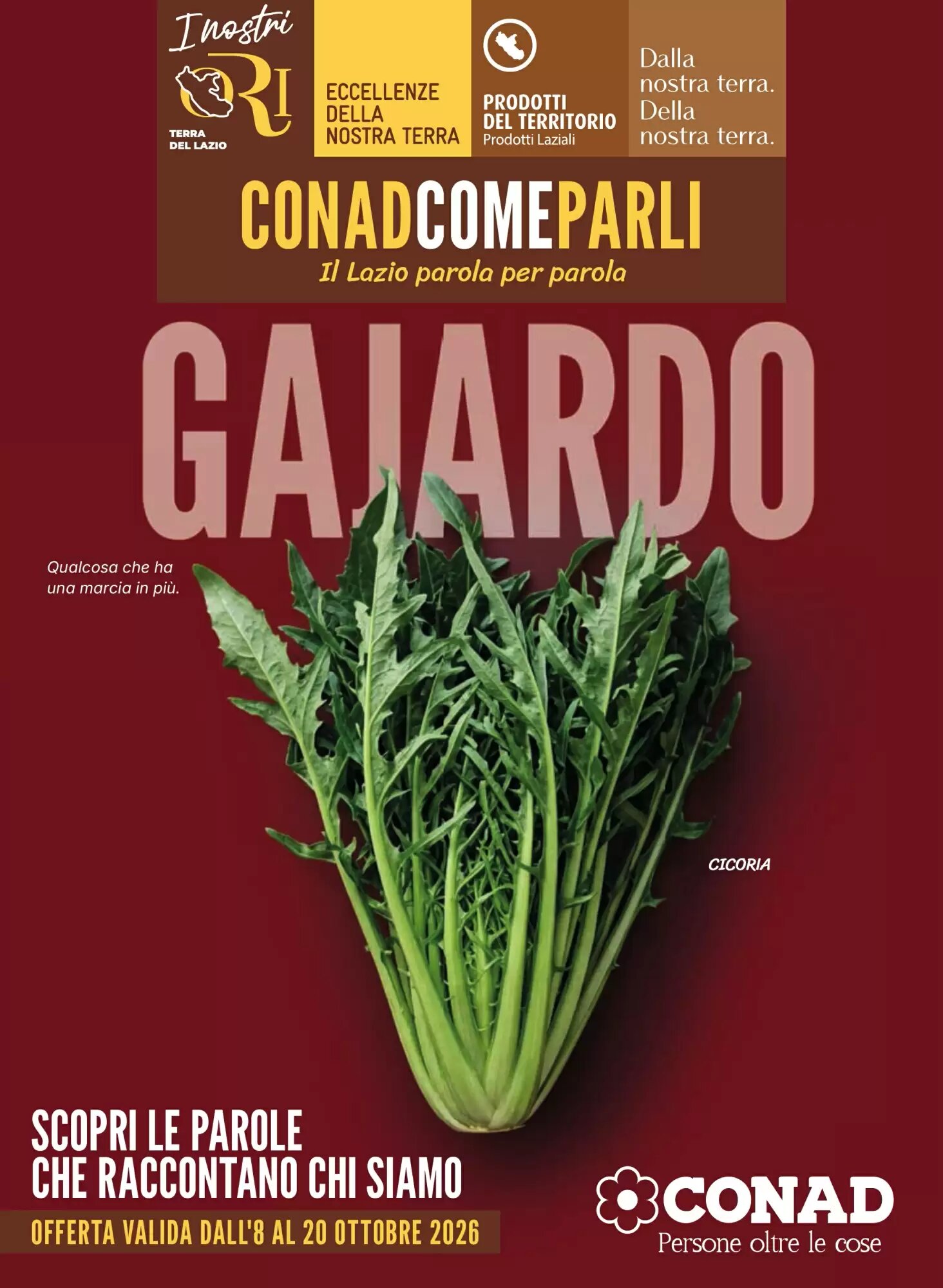 Volantino promozionale Conad  valide dal 08/10/2026 - Pagina 1.