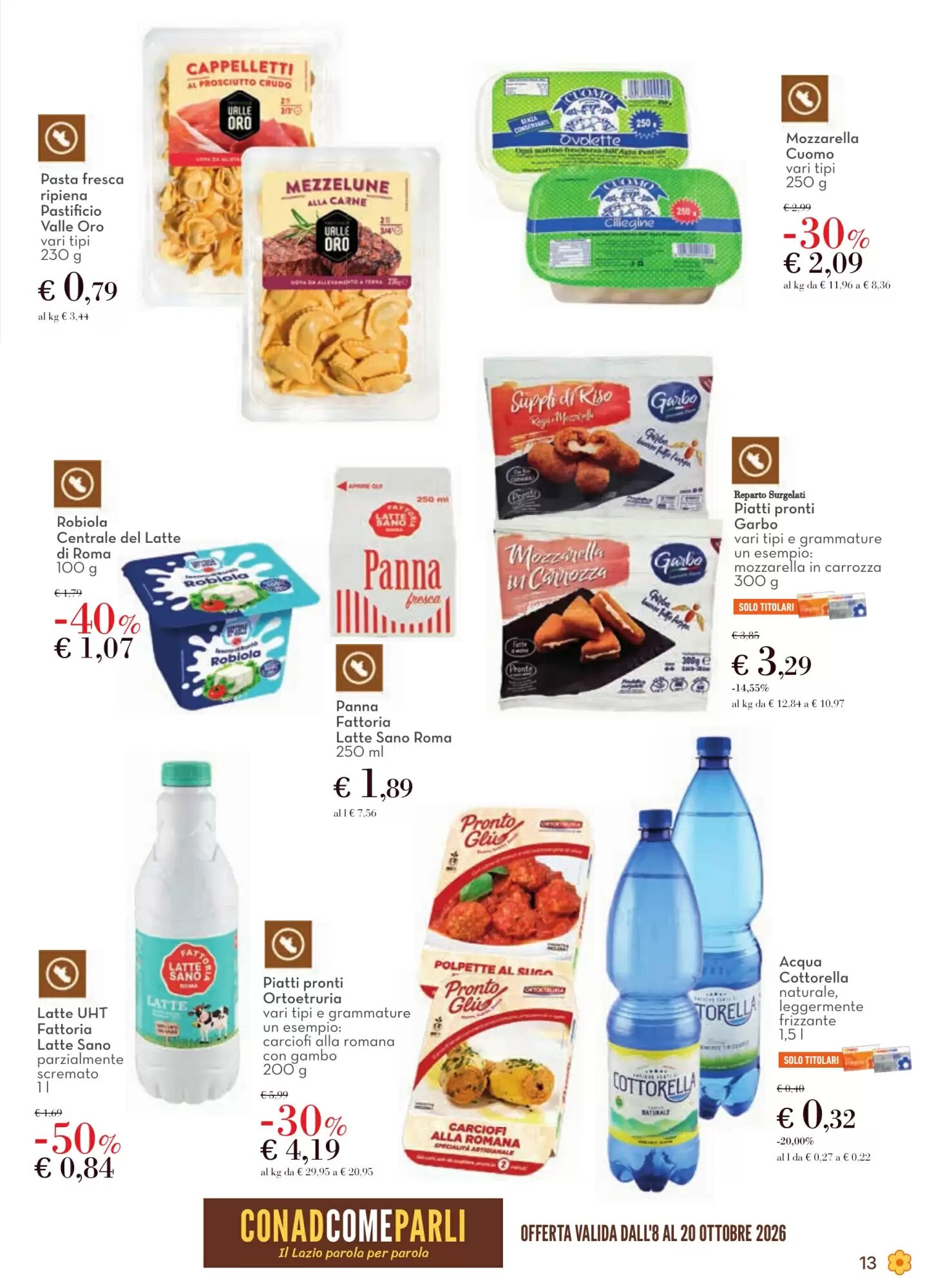 Volantino promozionale Conad  valide dal 08/10/2026 - Pagina 13.