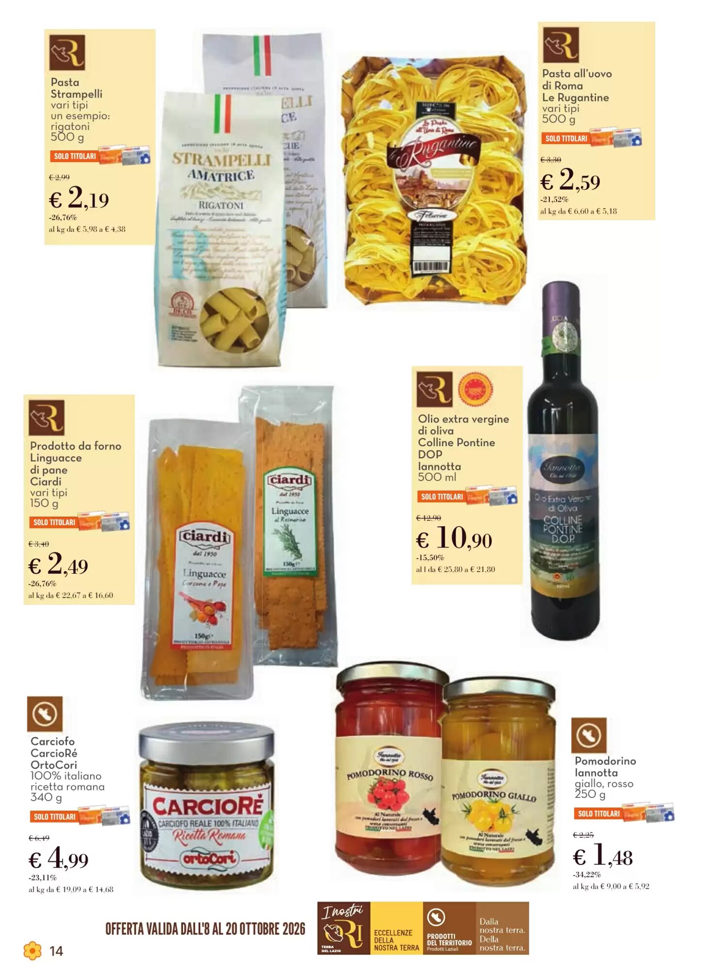 Volantino promozionale Conad  valide dal 08/10/2026 - Pagina 14.